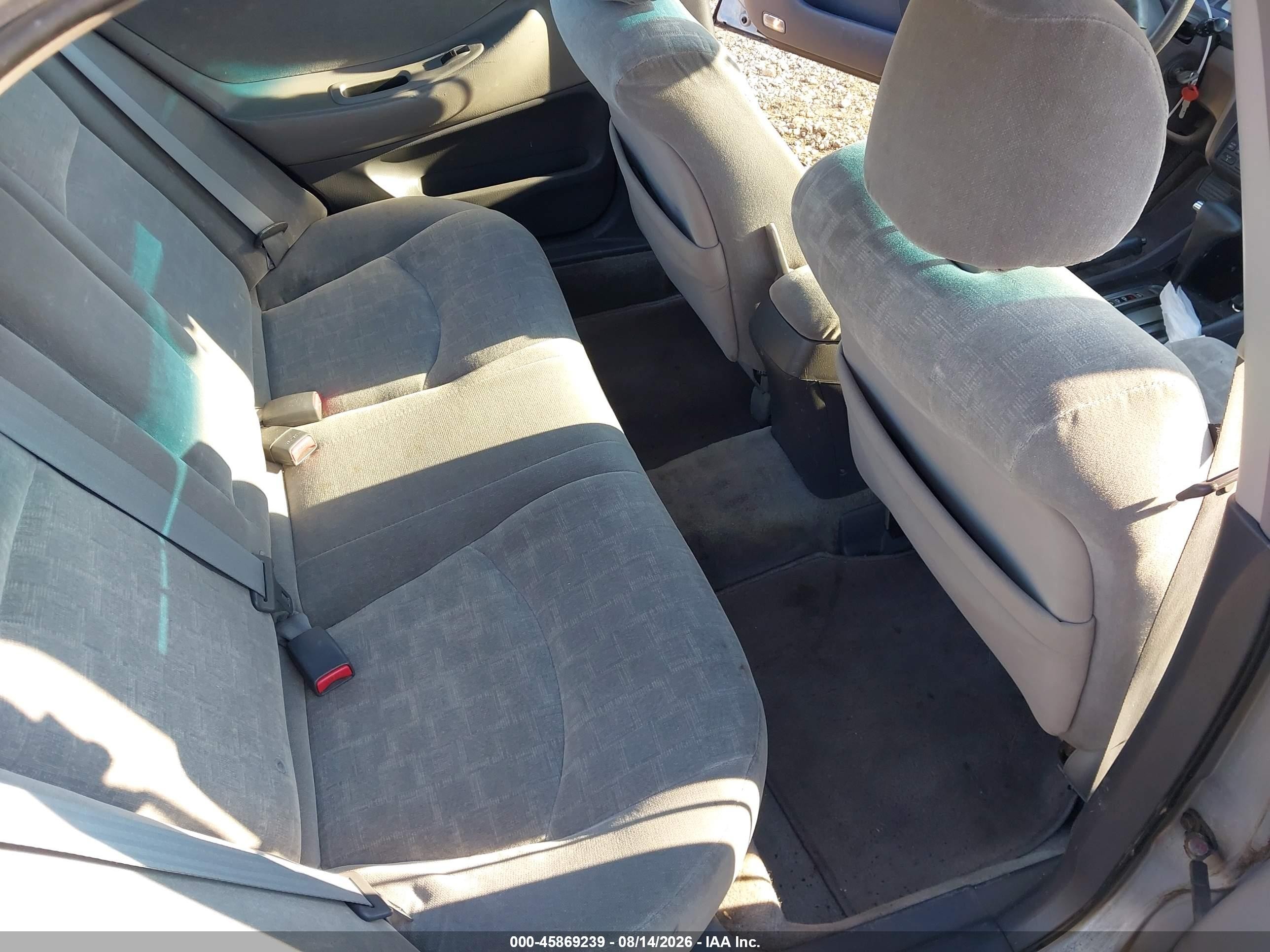 2002 Honda Accord 2.3 Ex/2.3 Se Silver vin: 1HGCG66862A133403