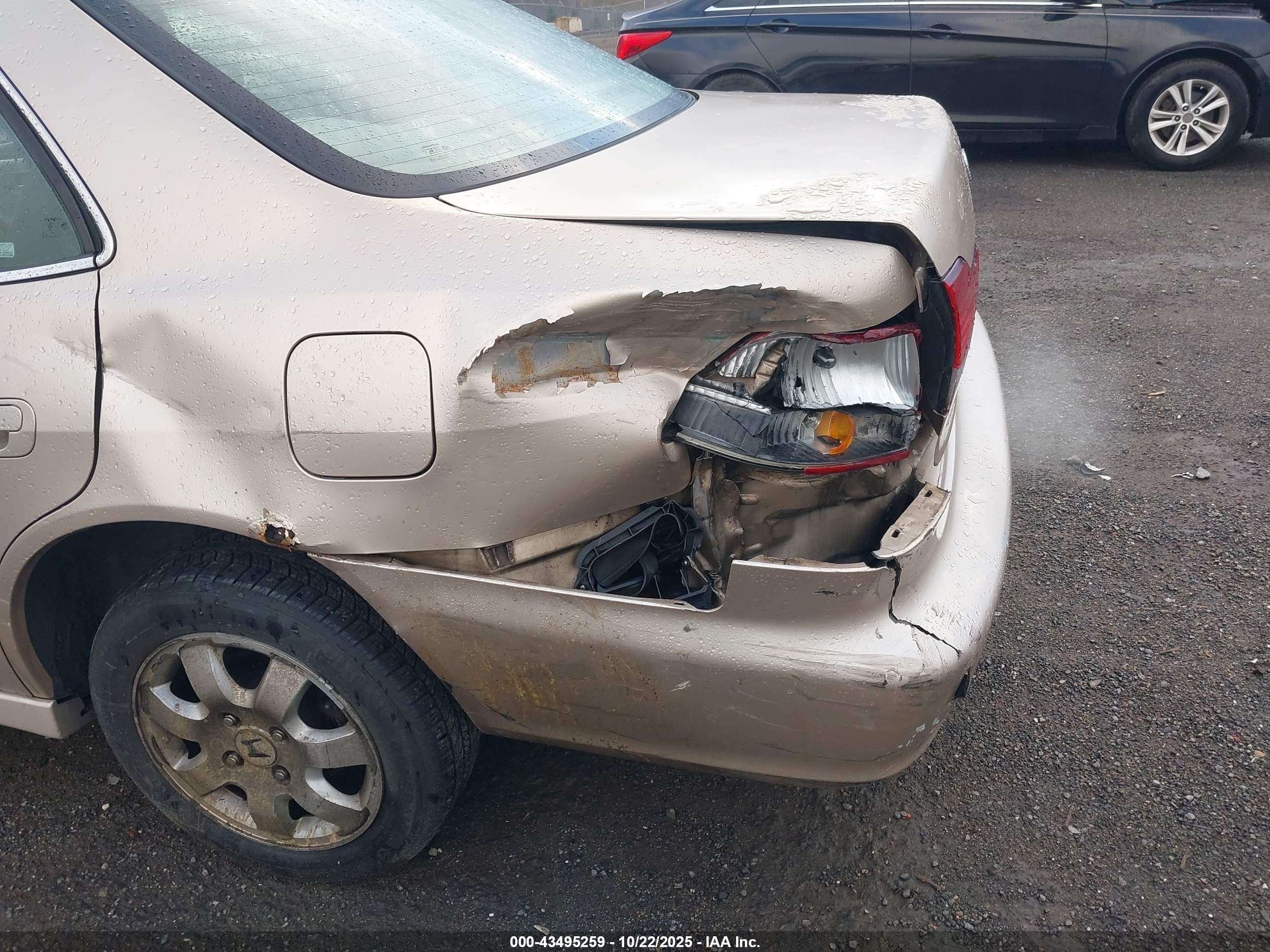 2001 Honda Accord 2.3 Ex Tan vin: 1HGCG66871A034698