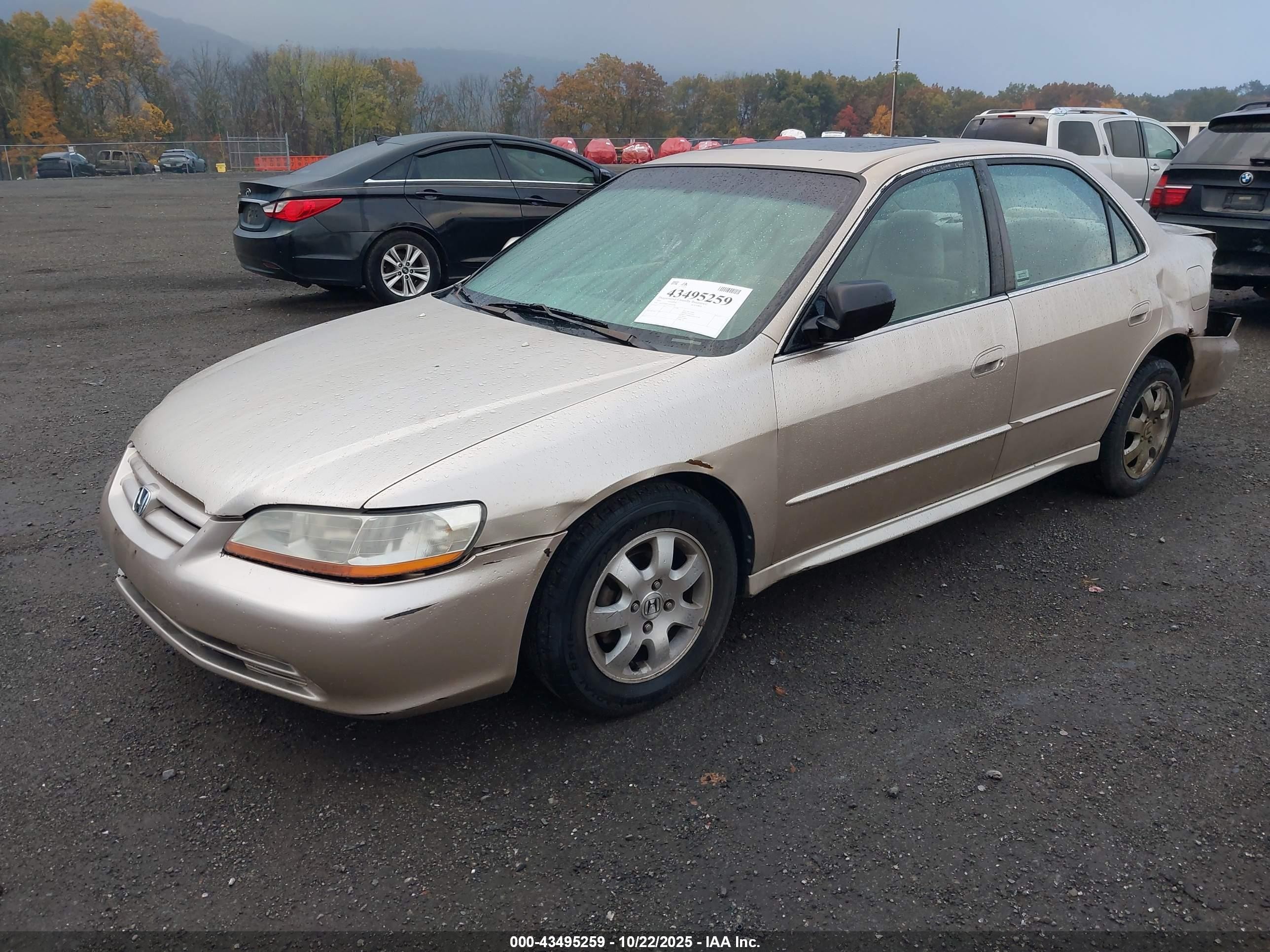 2001 Honda Accord 2.3 Ex Tan vin: 1HGCG66871A034698
