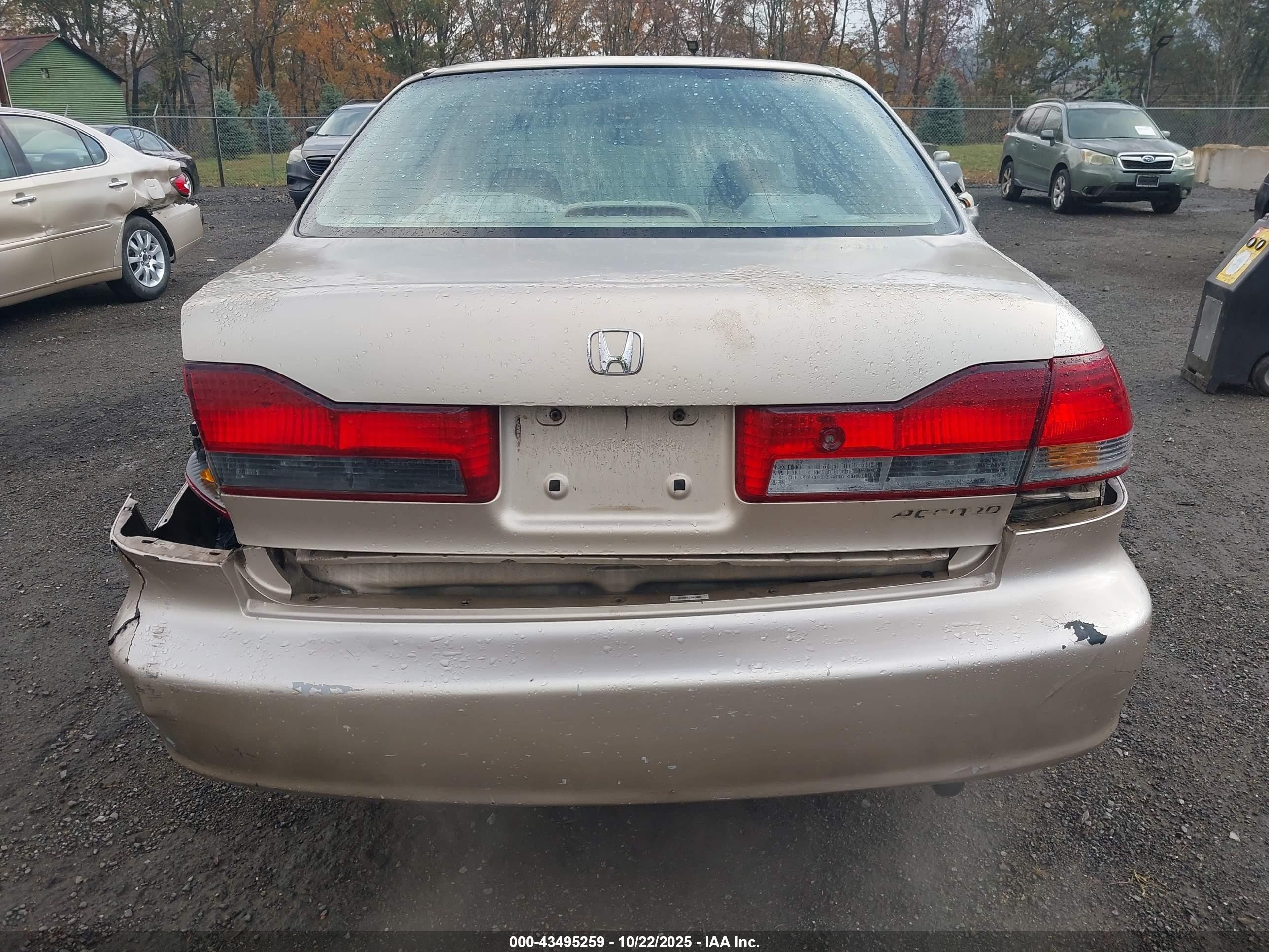 2001 Honda Accord 2.3 Ex Tan vin: 1HGCG66871A034698