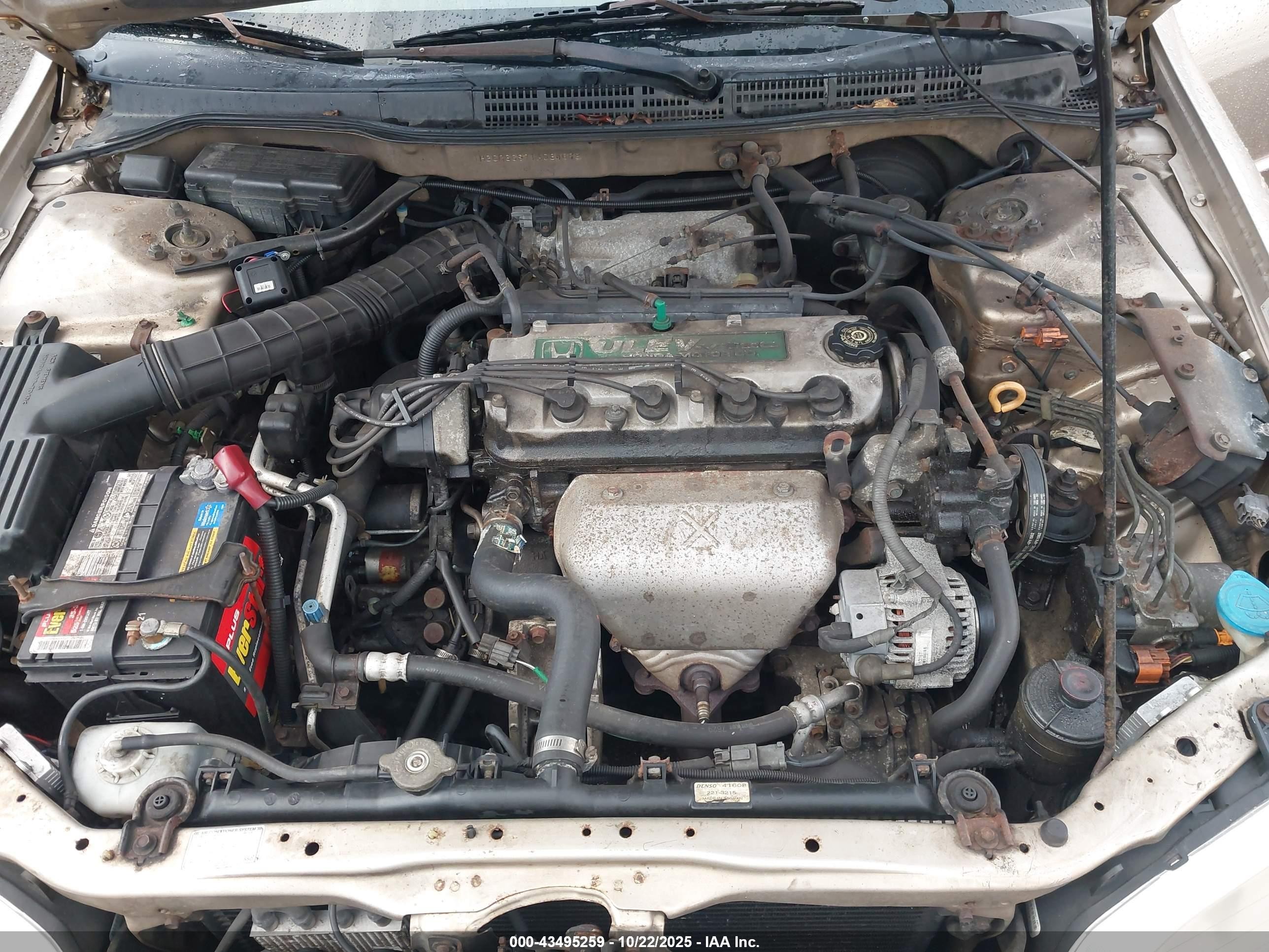2001 Honda Accord 2.3 Ex Tan vin: 1HGCG66871A034698