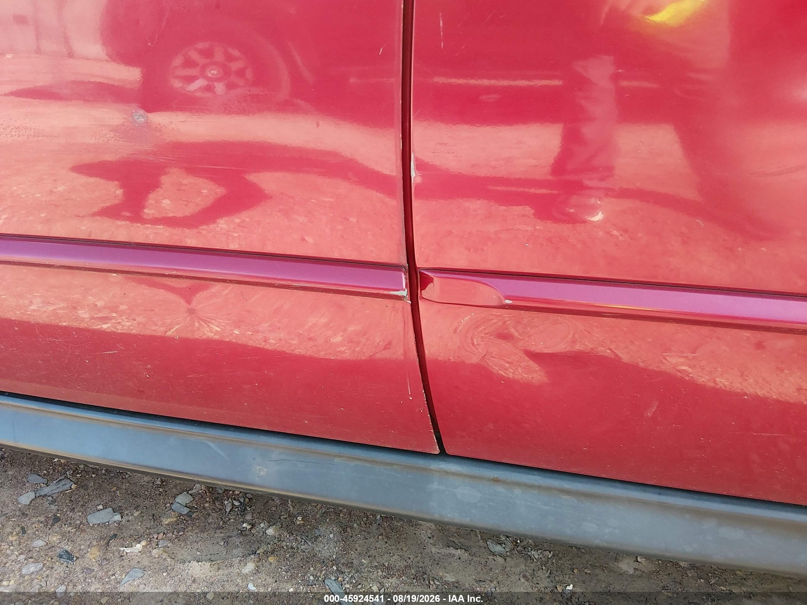 2002 Honda Accord 2.3 Ex/2.3 Se Red vin: 1HGCG66872A000388