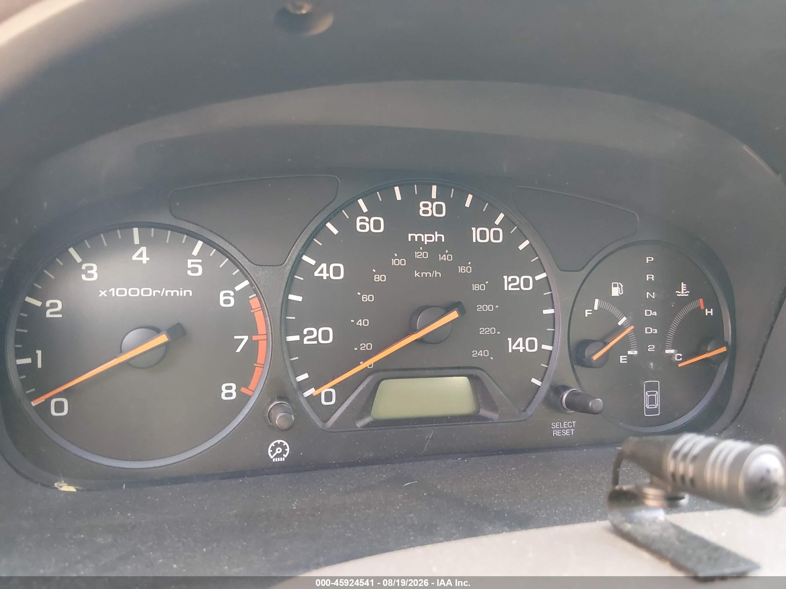 2002 Honda Accord 2.3 Ex/2.3 Se Red vin: 1HGCG66872A000388