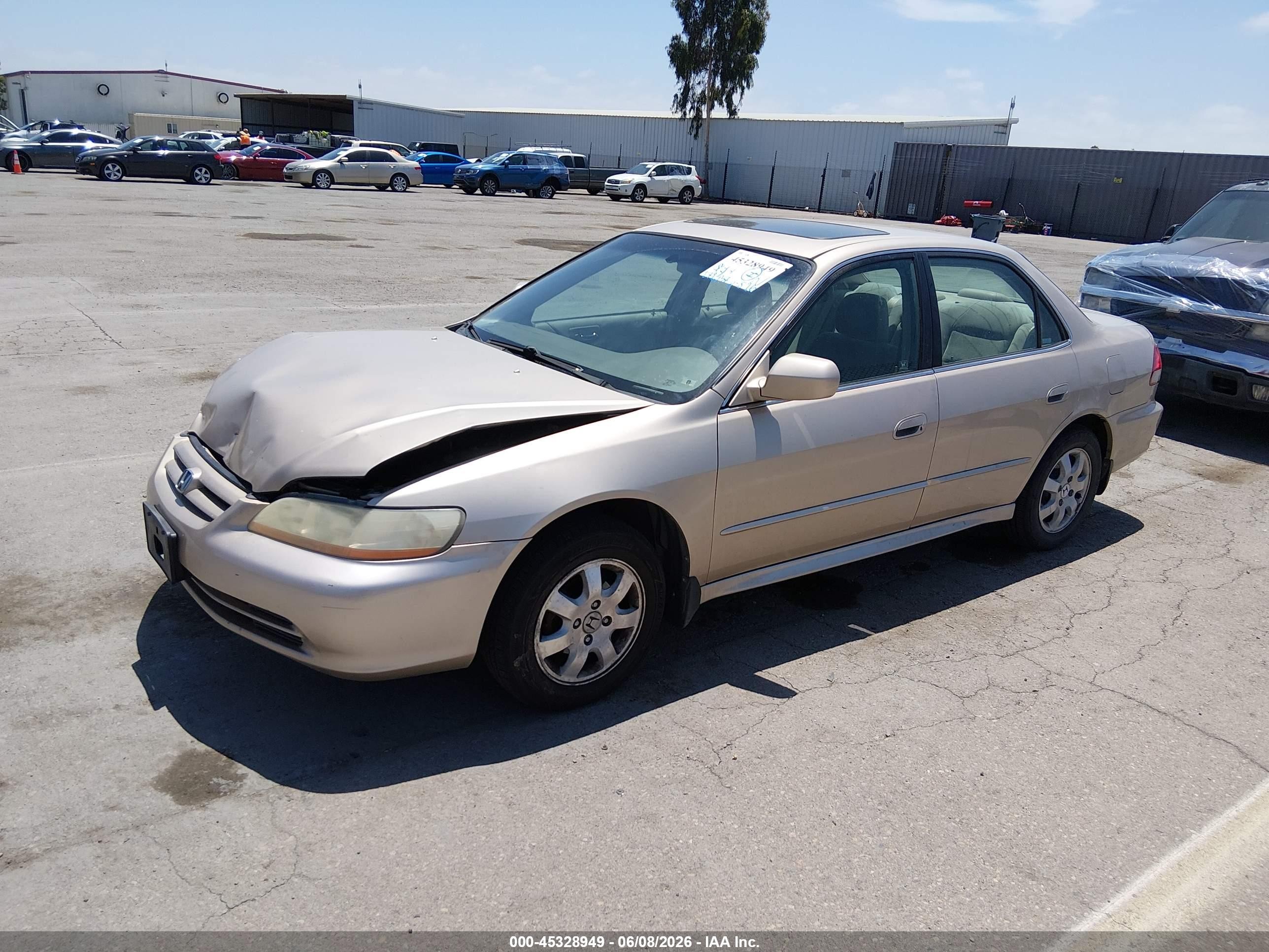 2001 Honda Accord 2.3 Ex Champagne vin: 1HGCG66881A031843