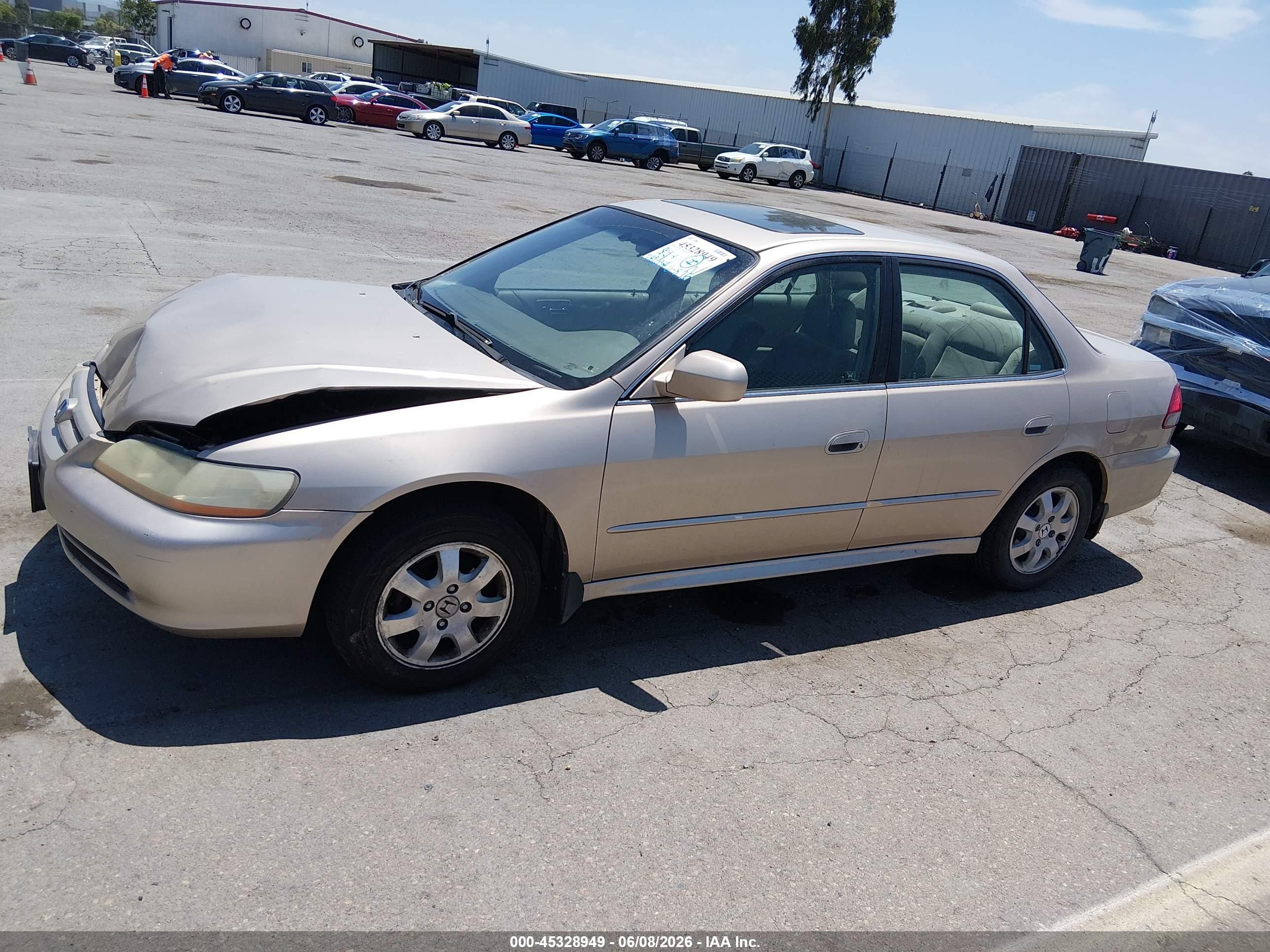 2001 Honda Accord 2.3 Ex Champagne vin: 1HGCG66881A031843