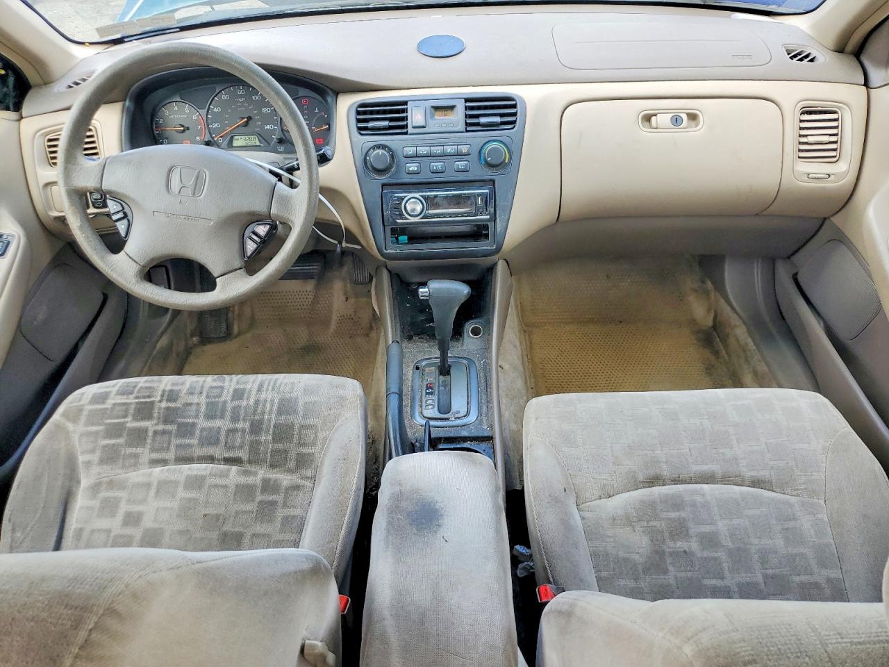 2002 Honda Accord Ex Green vin: 1HGCG66882A132995