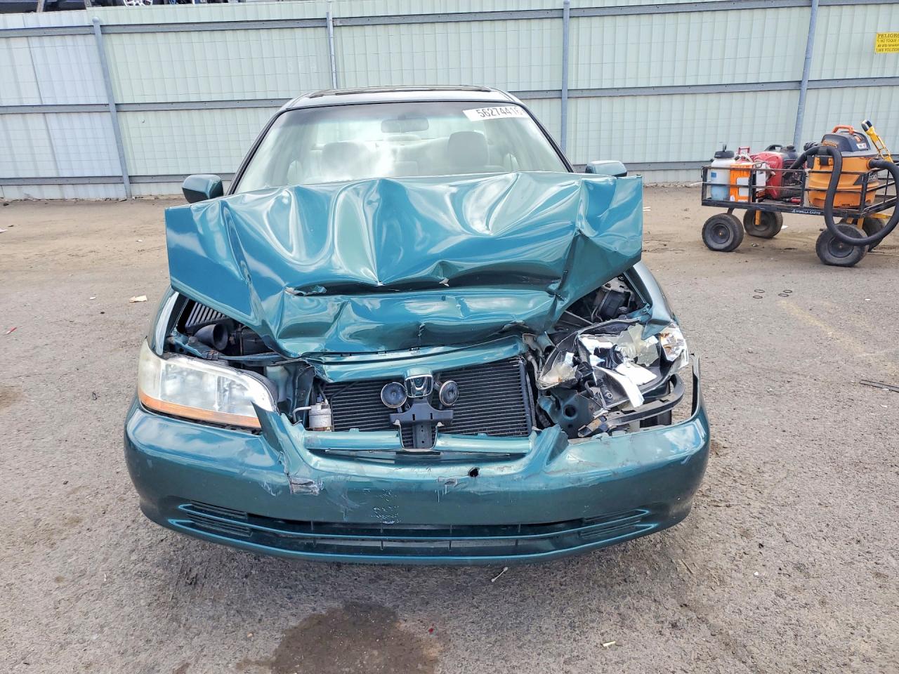 2002 Honda Accord Ex Green vin: 1HGCG66882A132995