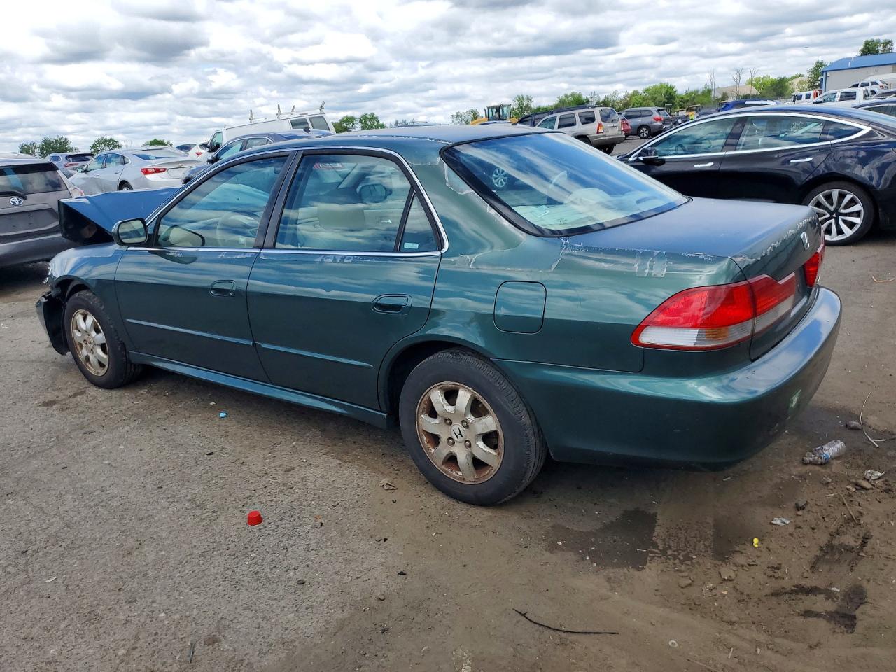 2002 Honda Accord Ex Green vin: 1HGCG66882A132995