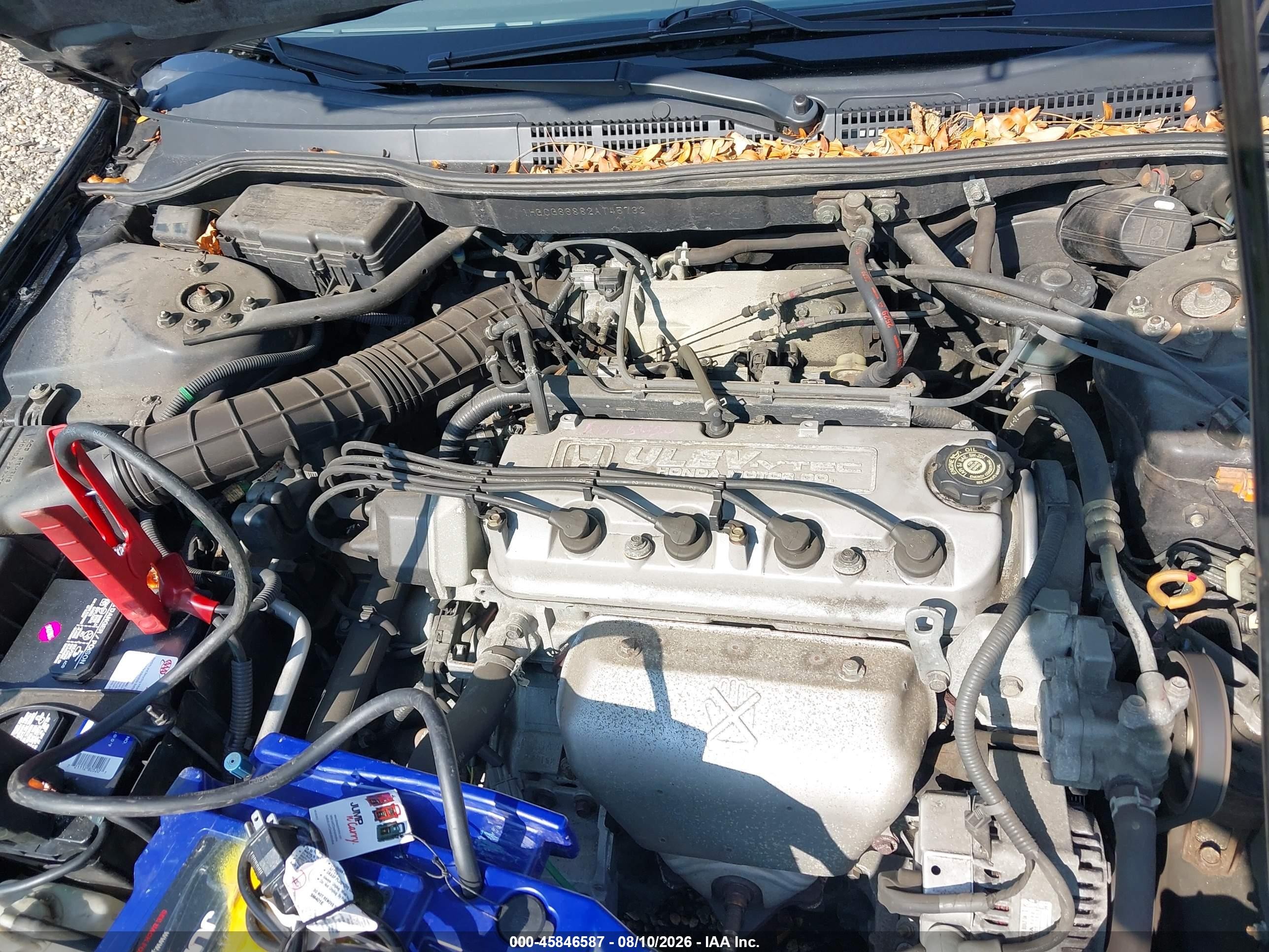 2002 Honda Accord   Black vin: 1HGCG66882A145732