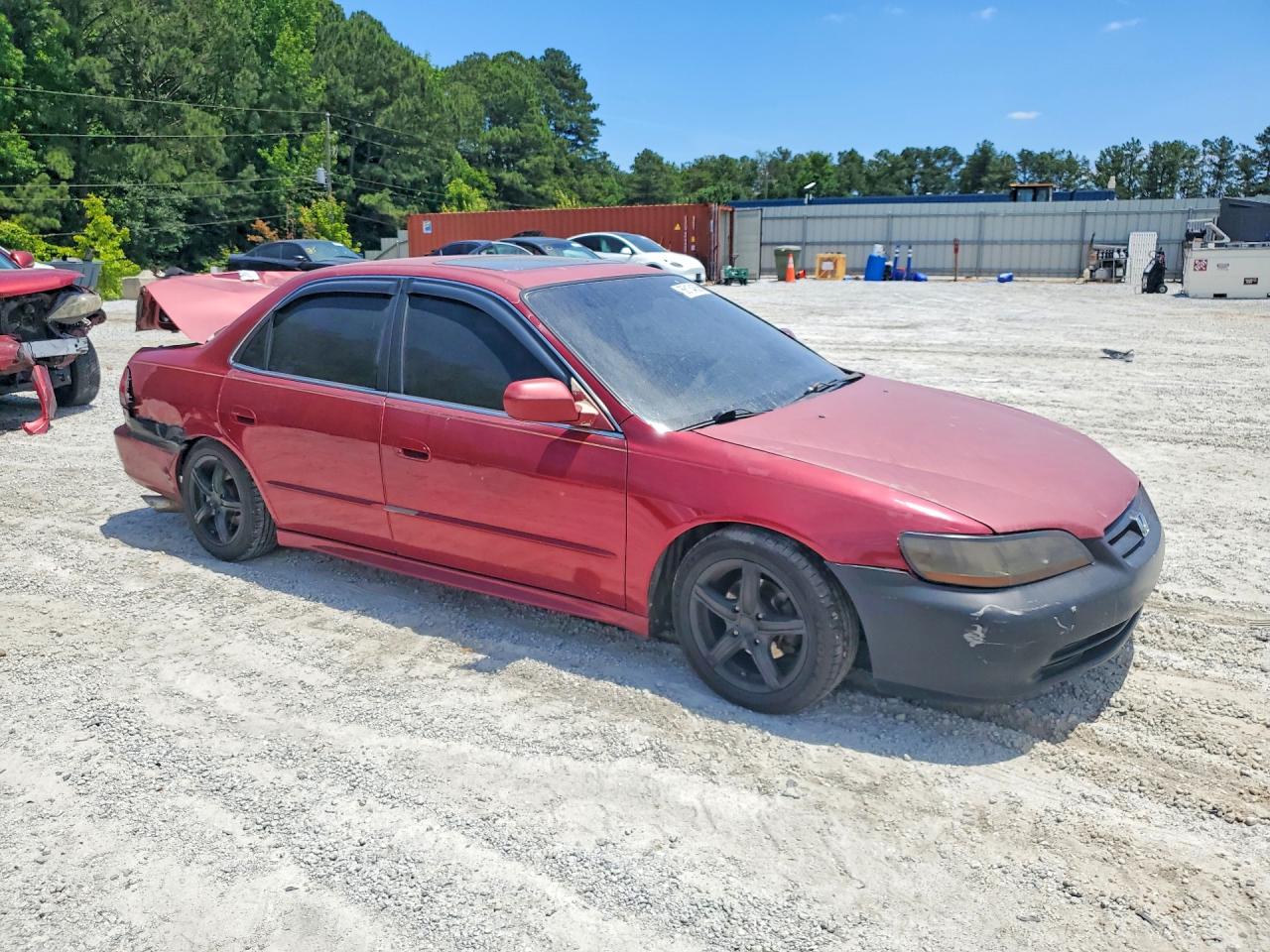 2001 Honda Accord Ex Бордовый vin: 1HGCG66891A000911
