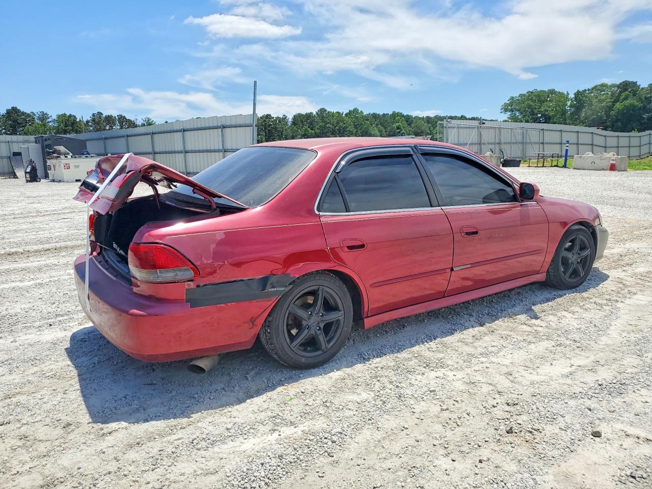 2001 Honda Accord Ex Бордовый vin: 1HGCG66891A000911