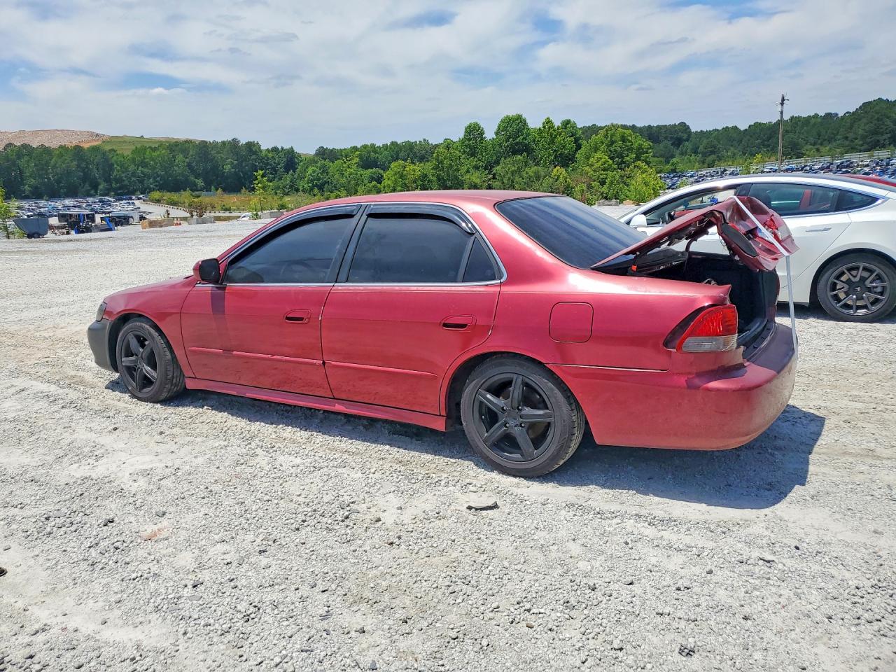 2001 Honda Accord Ex Бордовый vin: 1HGCG66891A000911