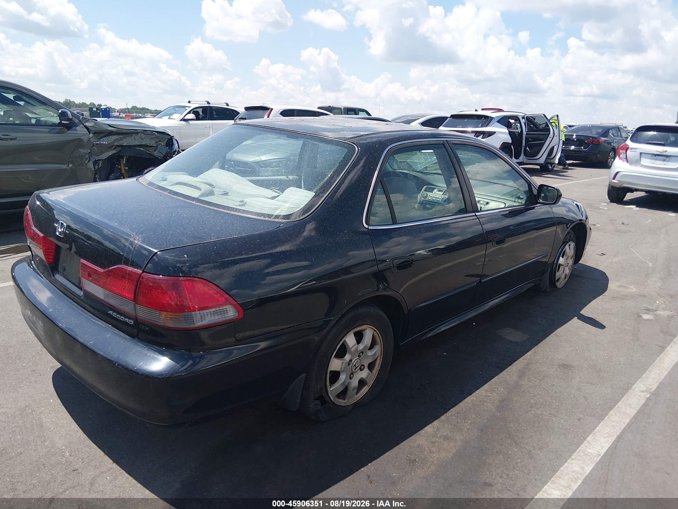 2001 Honda Accord 2.3 Ex Black vin: 1HGCG66891A004408