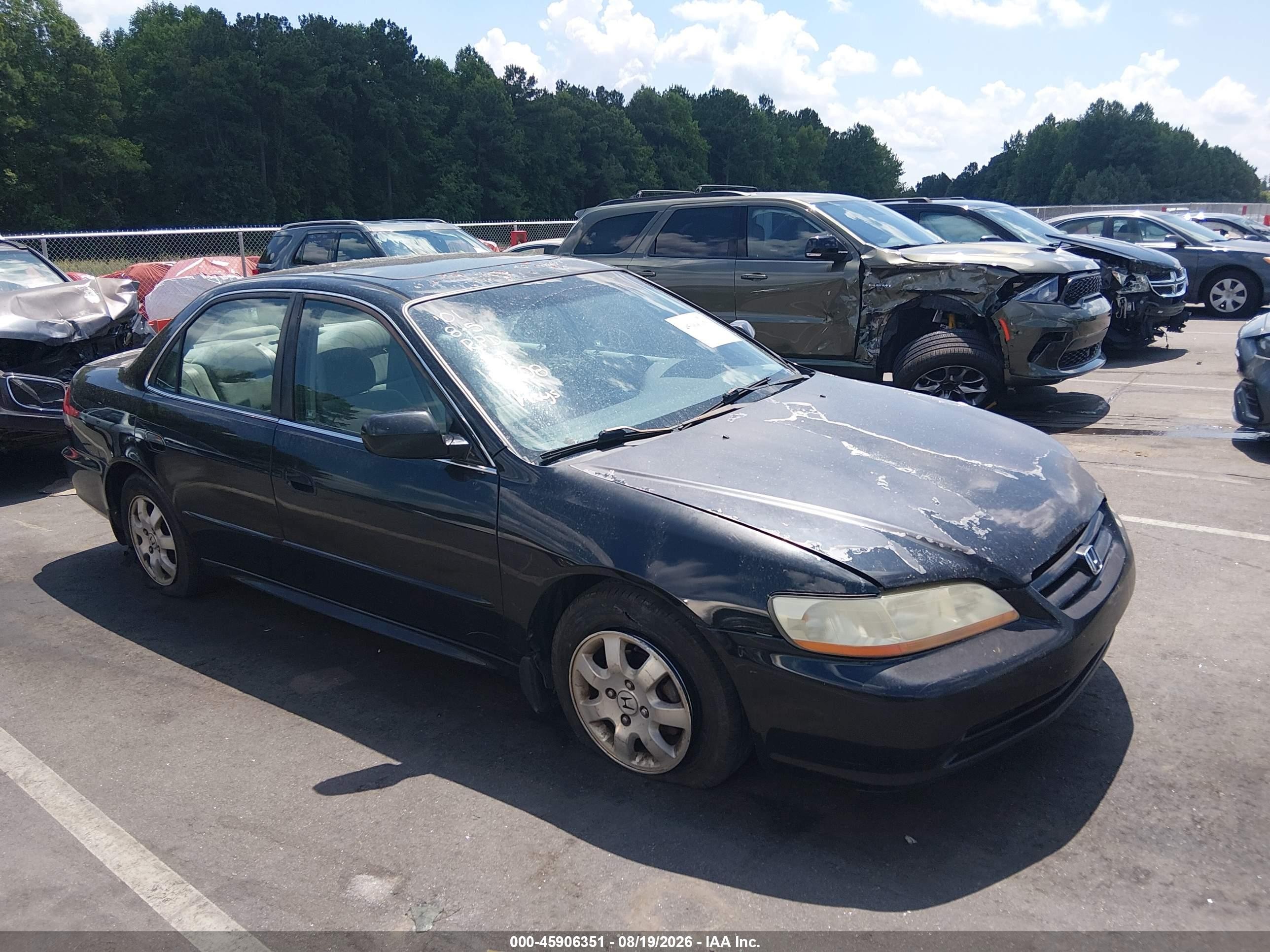 2001 Honda Accord 2.3 Ex Black vin: 1HGCG66891A004408