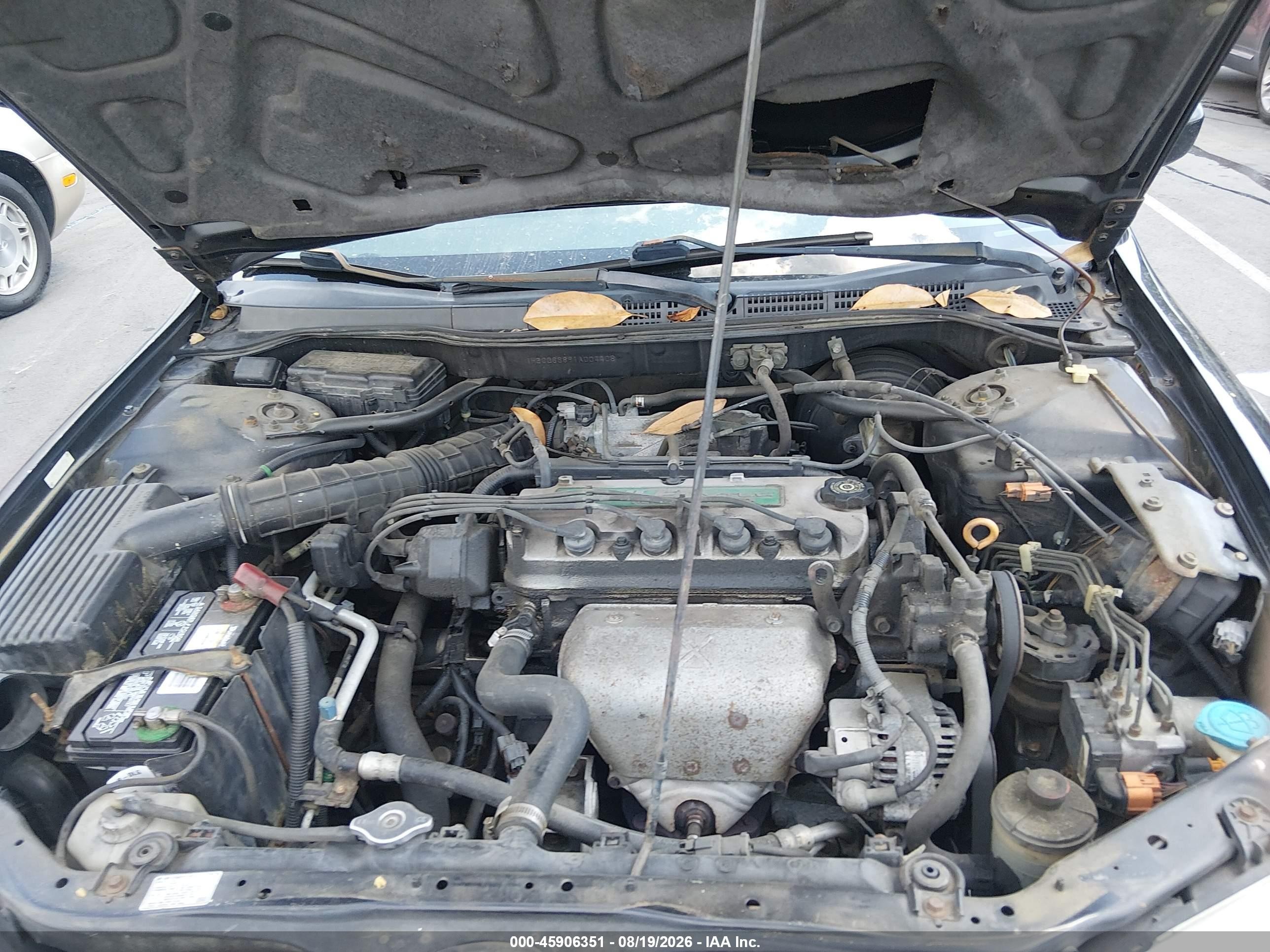 2001 Honda Accord 2.3 Ex Black vin: 1HGCG66891A004408