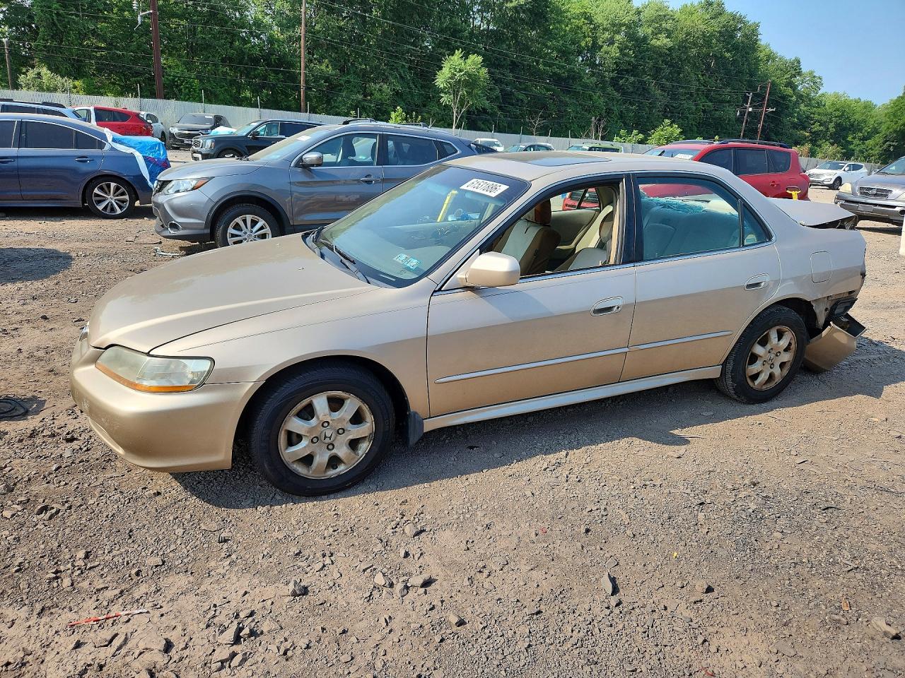 2001 Honda Accord Ex Gold vin: 1HGCG66891A004988