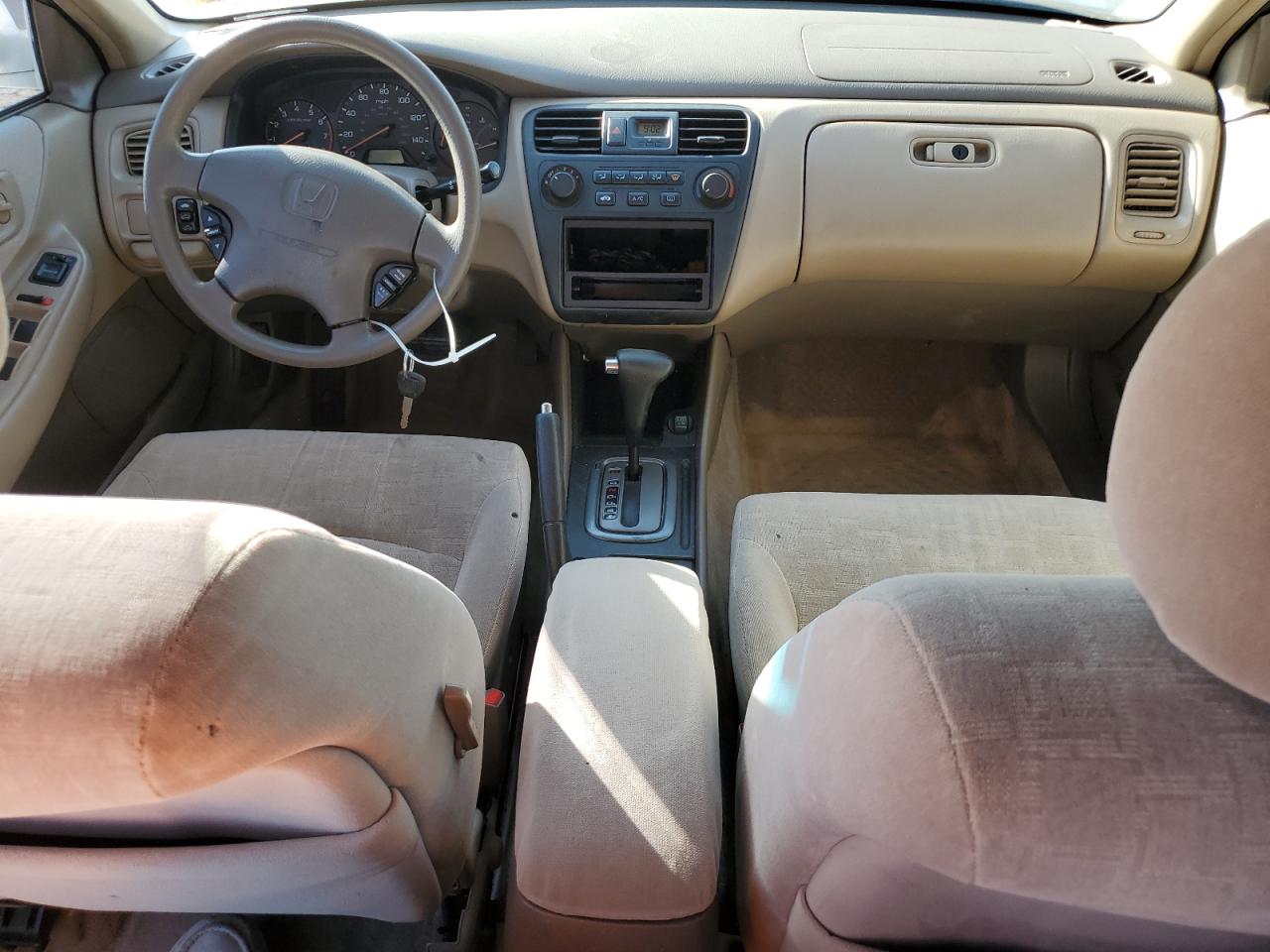 2002 Honda Accord Ex White vin: 1HGCG66892A014714