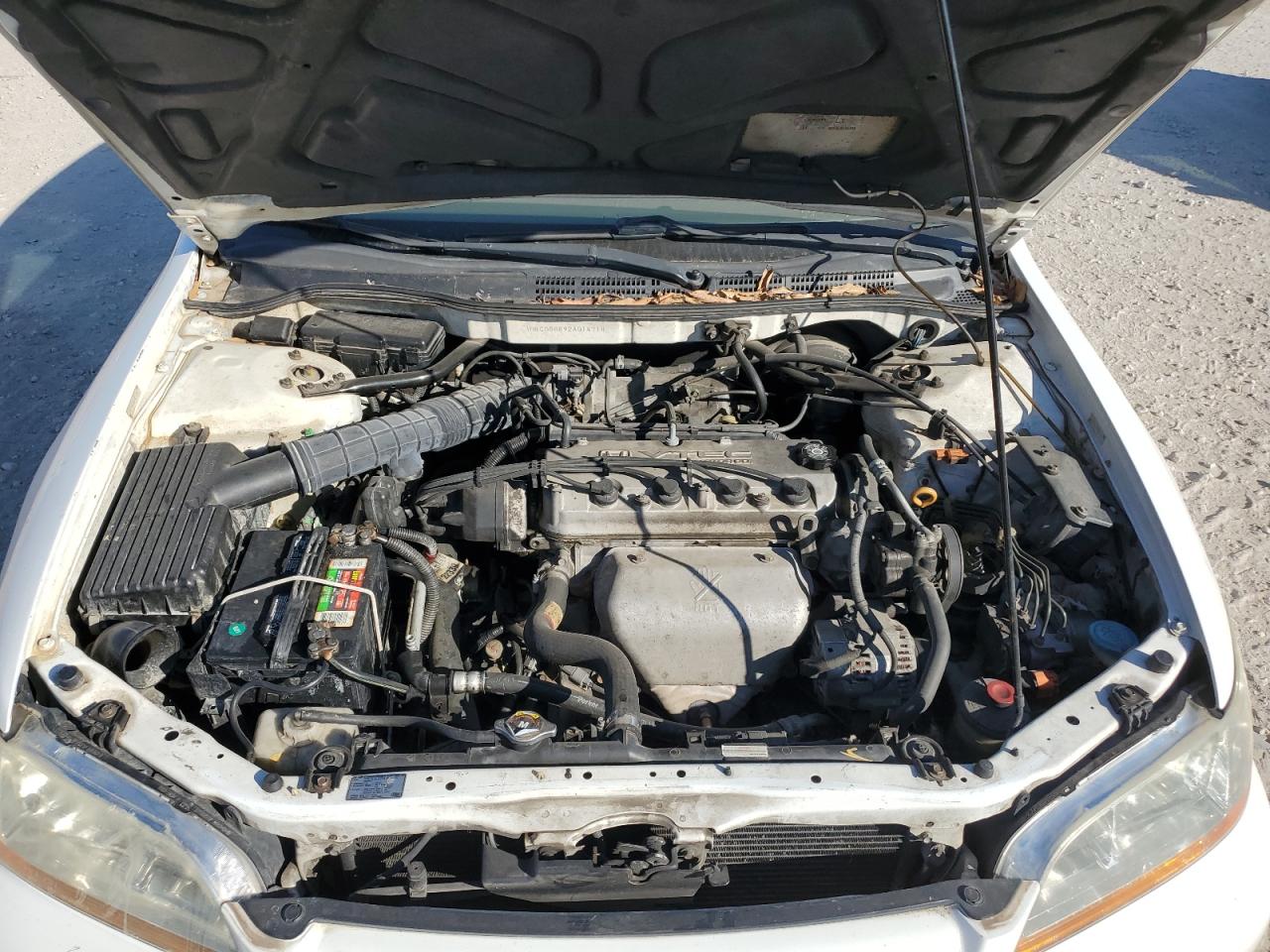 2002 Honda Accord Ex White vin: 1HGCG66892A014714