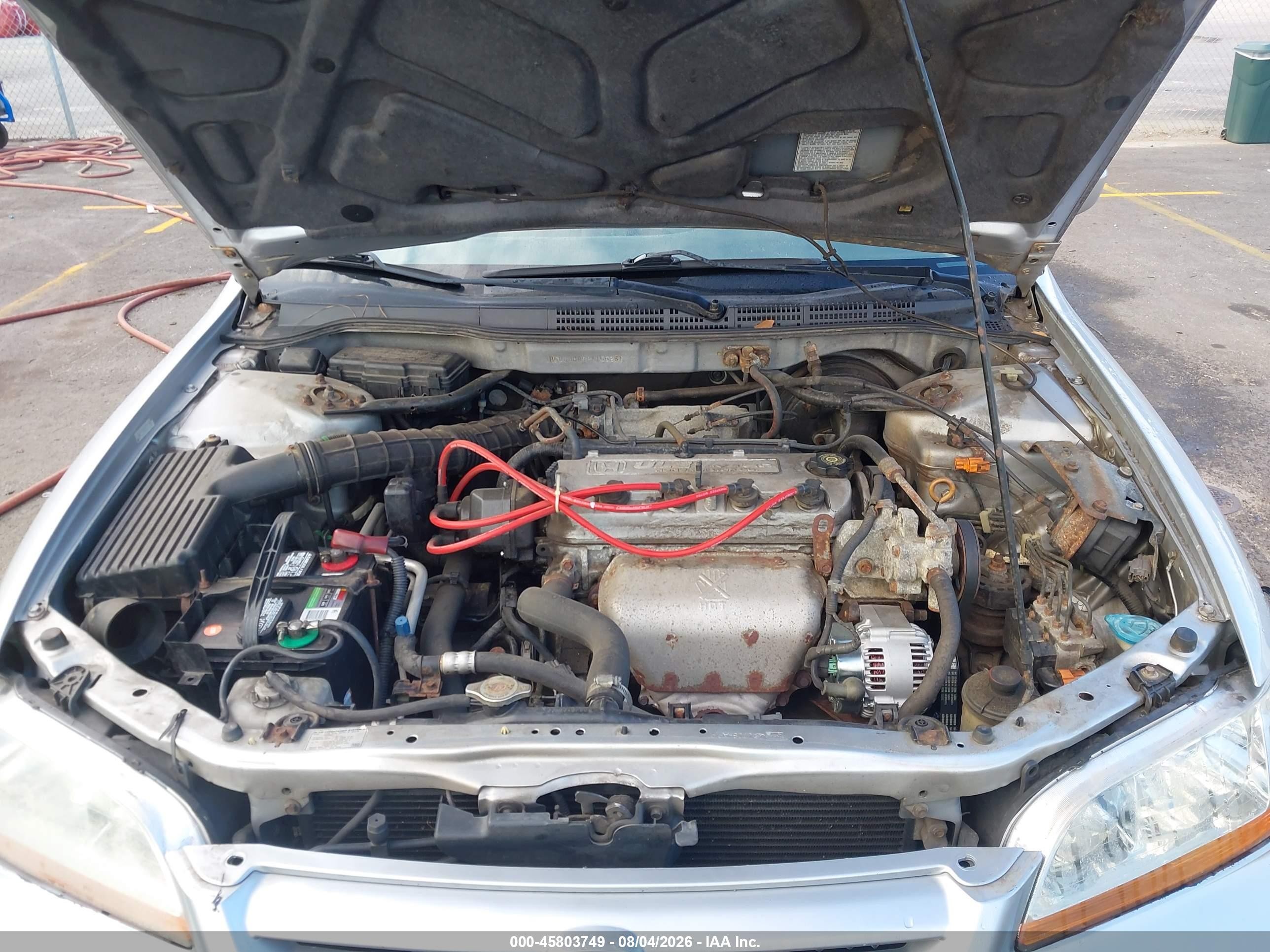 2002 Honda Accord 2.3 Ex/2.3 Se Silver vin: 1HGCG66892A155251