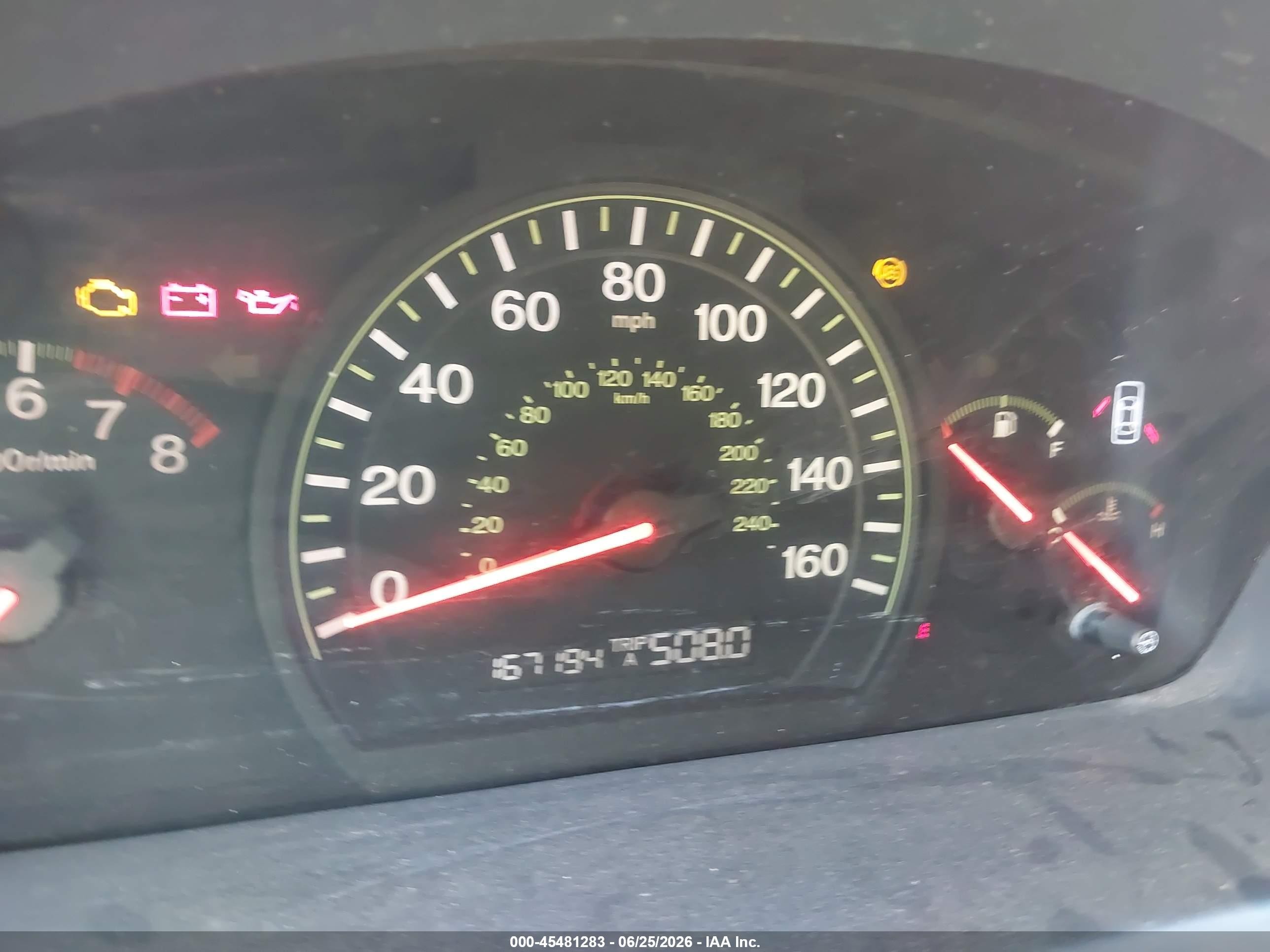 2004 Honda Accord 2.4 Dx Белый vin: 1HGCM55194A048548