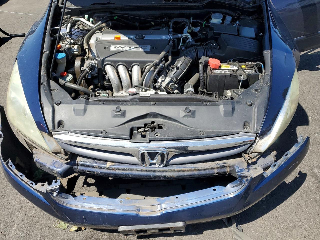 2007 Honda Accord Value Blue vin: 1HGCM551X7A084950