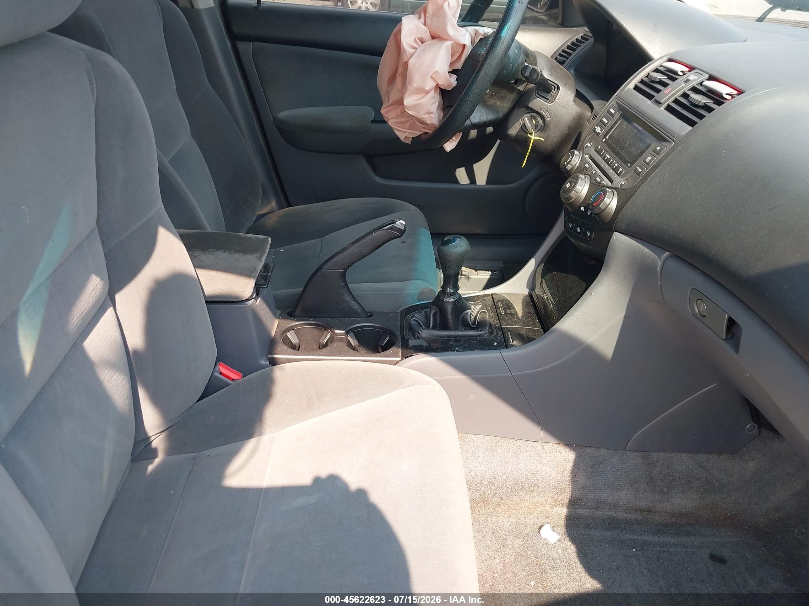 2006 Honda Accord 2.4 Se Gray vin: 1HGCM55306A155220