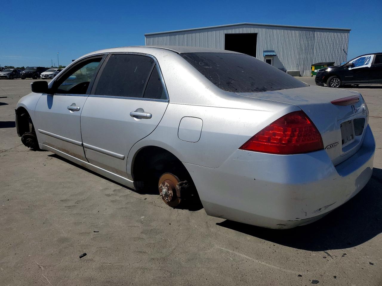 2006 Honda Accord Se Silver vin: 1HGCM55316A030842