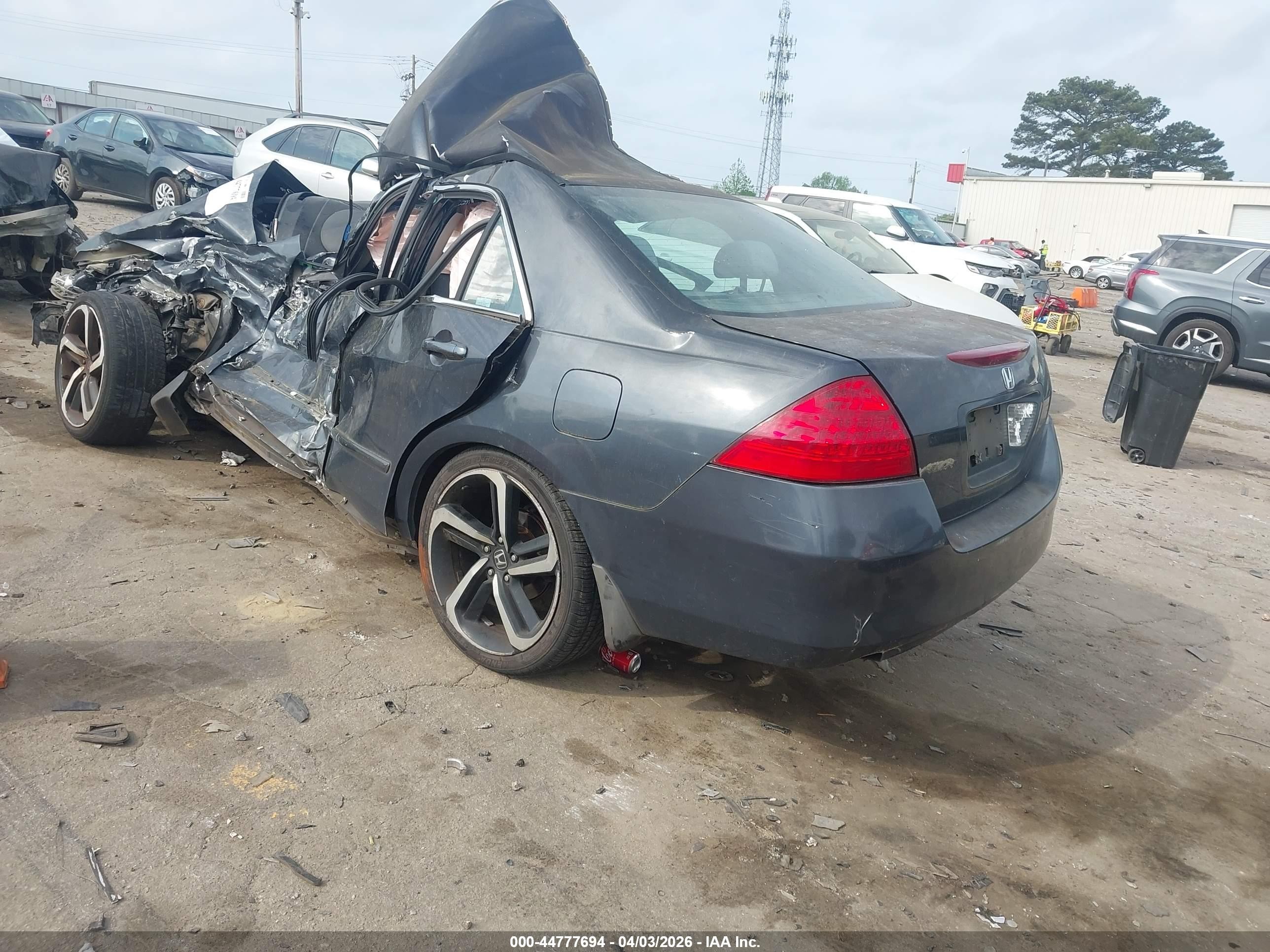 2006 Honda Accord 2.4 Se Navy vin: 1HGCM55316A032347