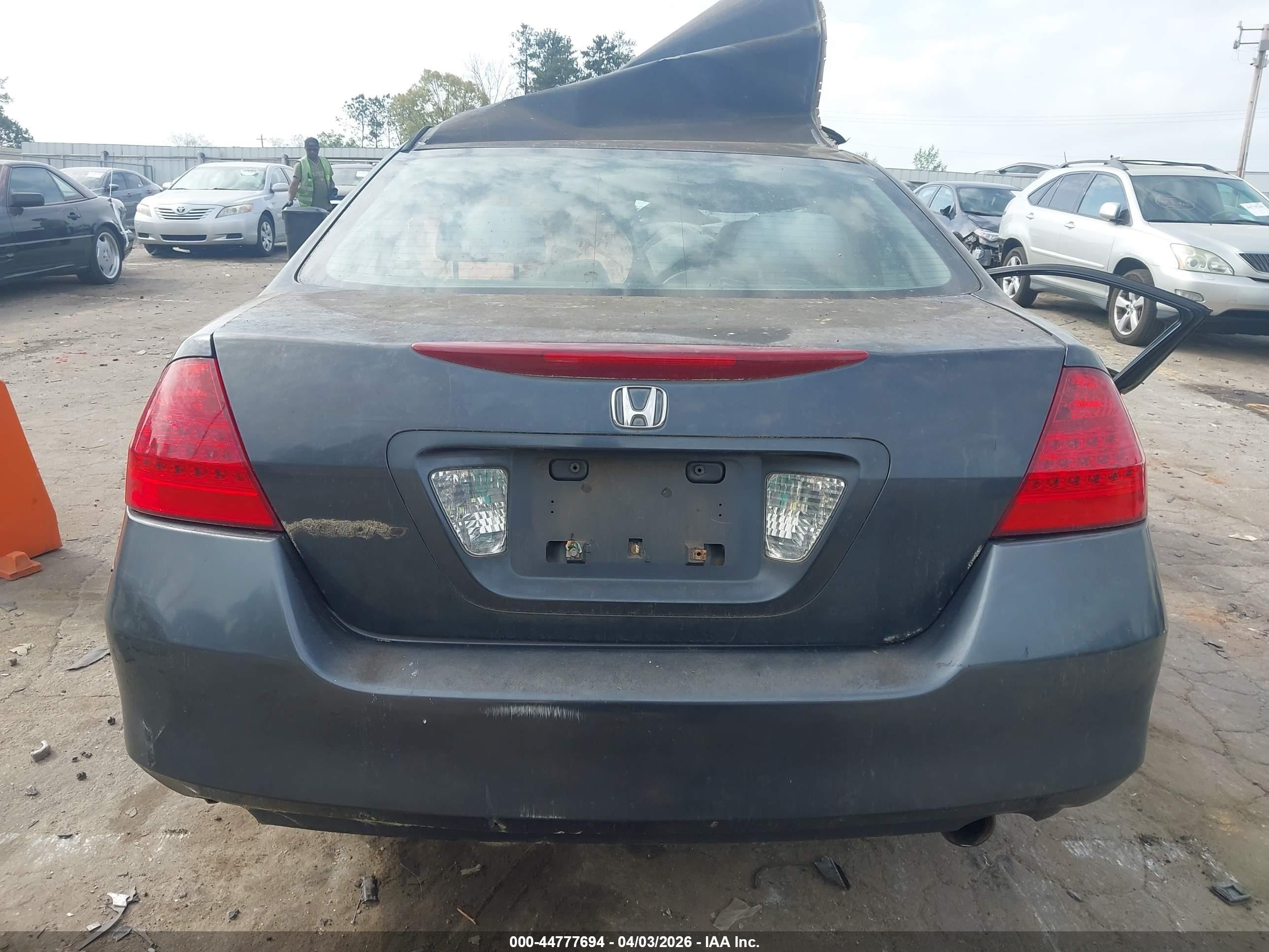 2006 Honda Accord 2.4 Se Navy vin: 1HGCM55316A032347