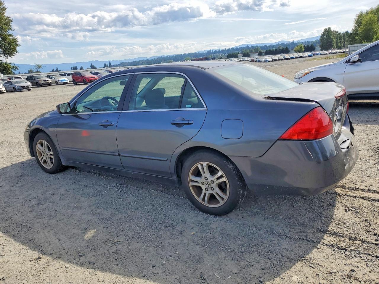 2006 Honda Accord Se Gray vin: 1HGCM55316A106382
