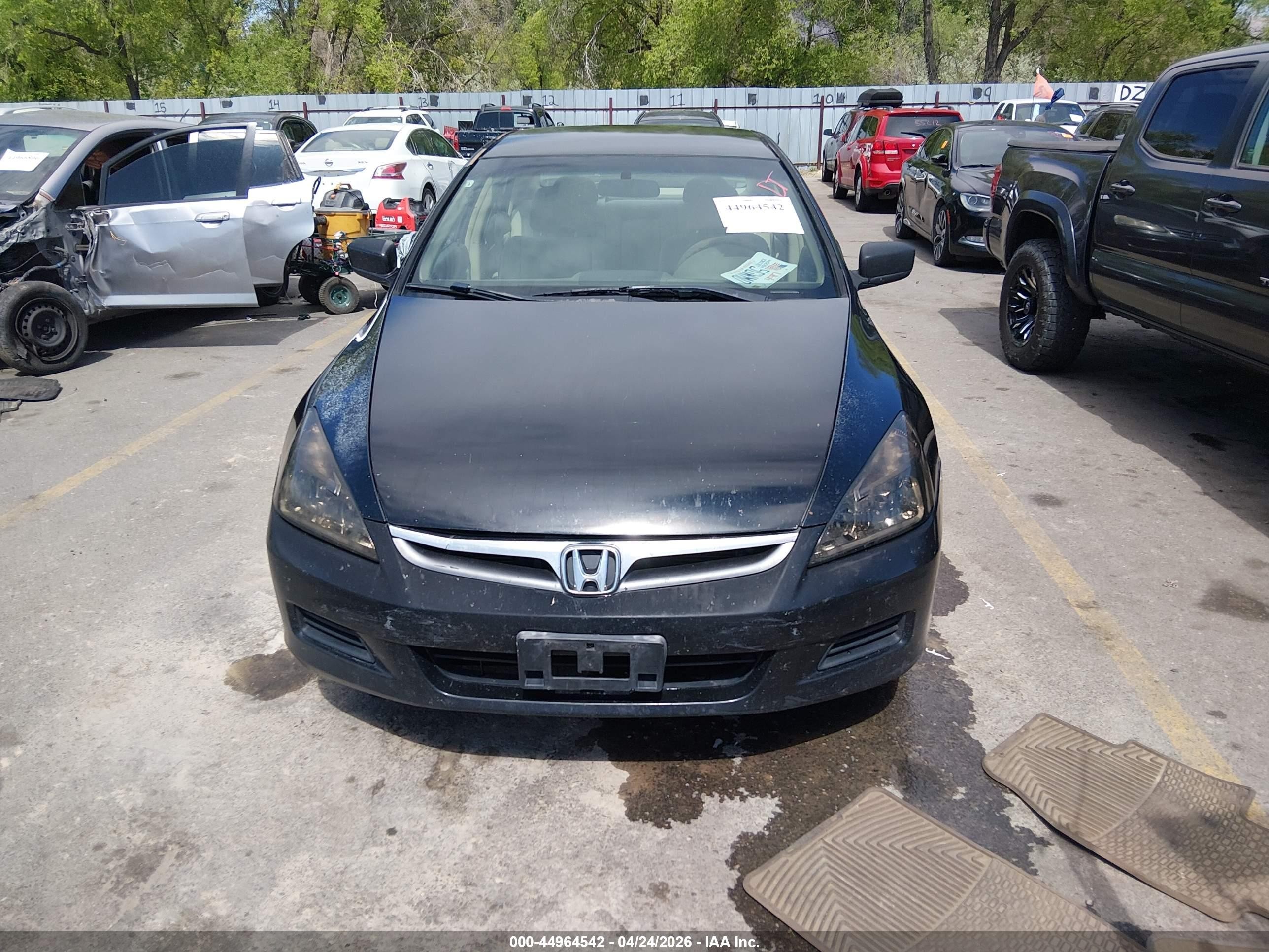 2007 Honda Accord 2.4 Se Black vin: 1HGCM55317A132935