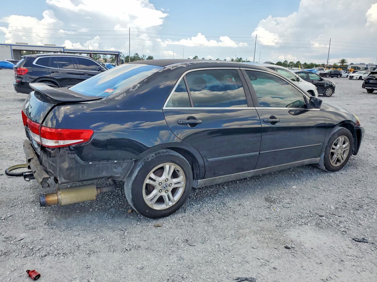 2003 Honda Accord Lx Black vin: 1HGCM55343A012038