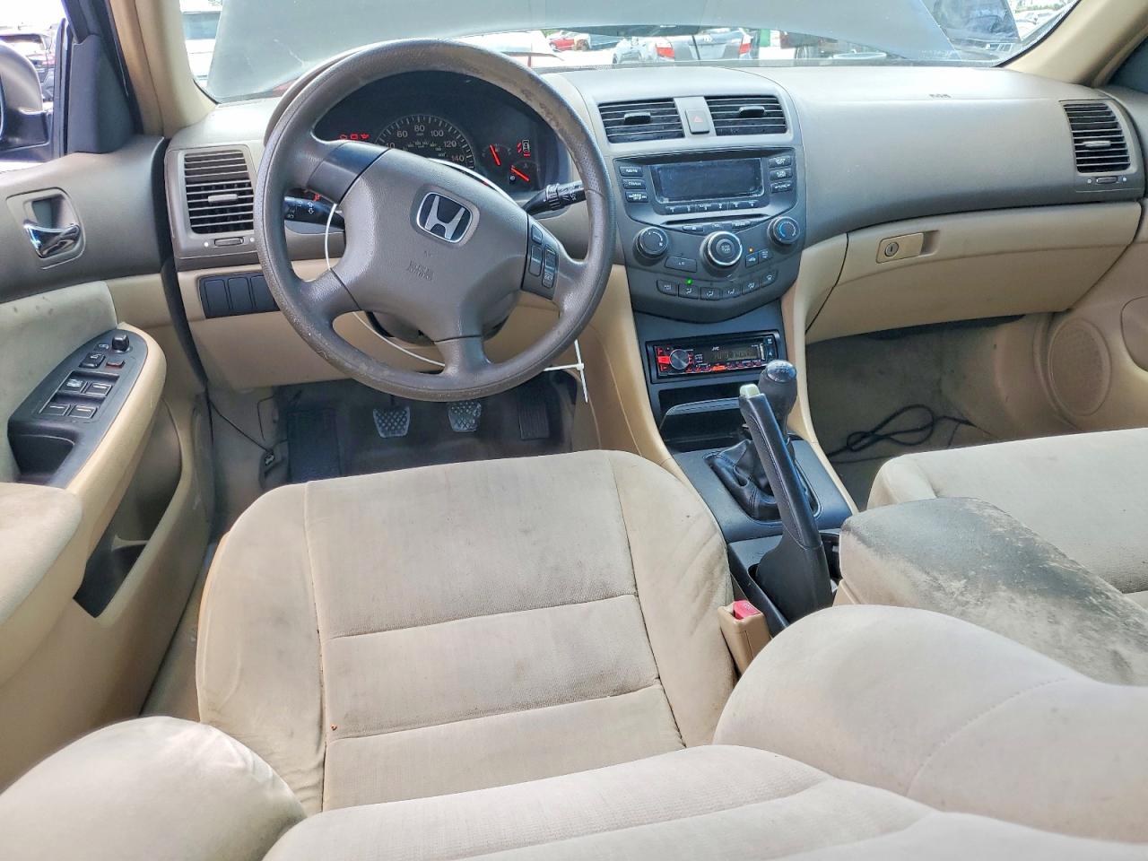 2003 Honda Accord Lx Black vin: 1HGCM55343A012038