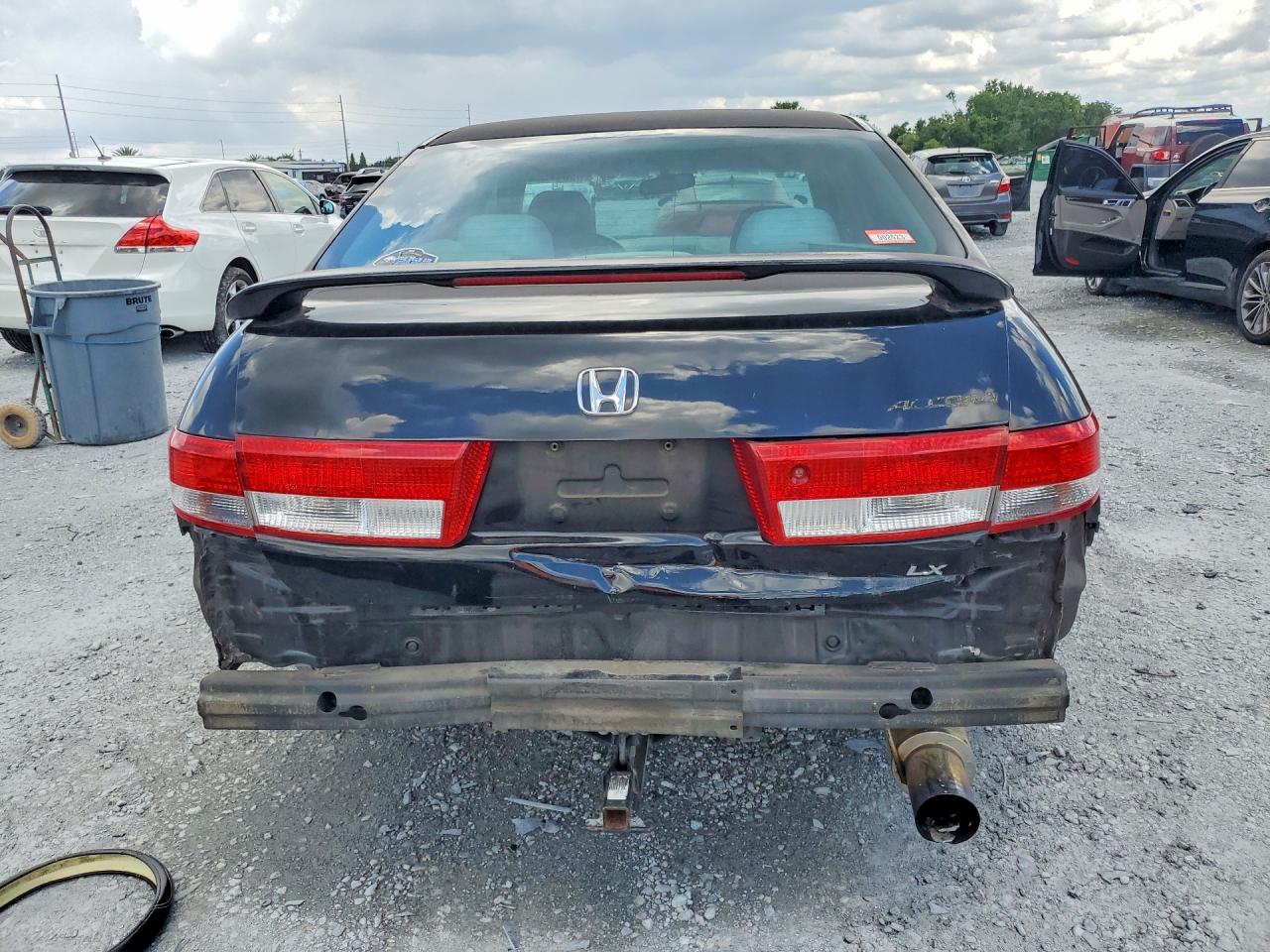 2003 Honda Accord Lx Black vin: 1HGCM55343A012038