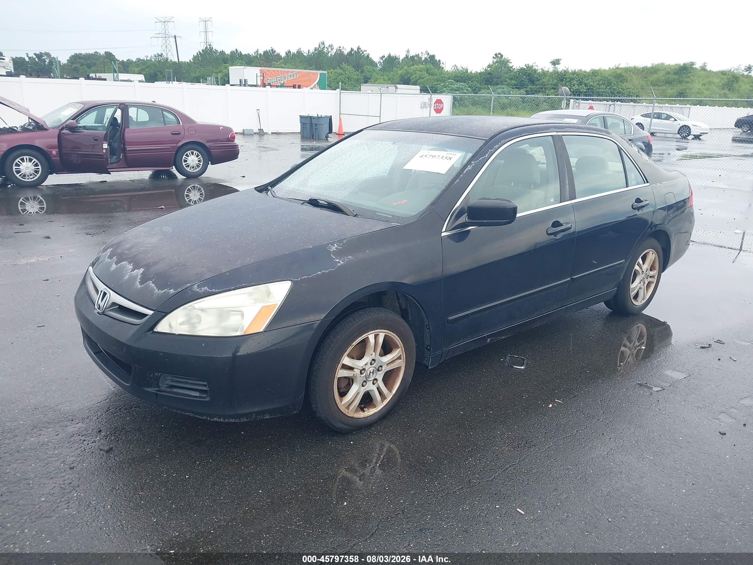 2006 Honda Accord 2.4 Se Navy vin: 1HGCM55346A174529