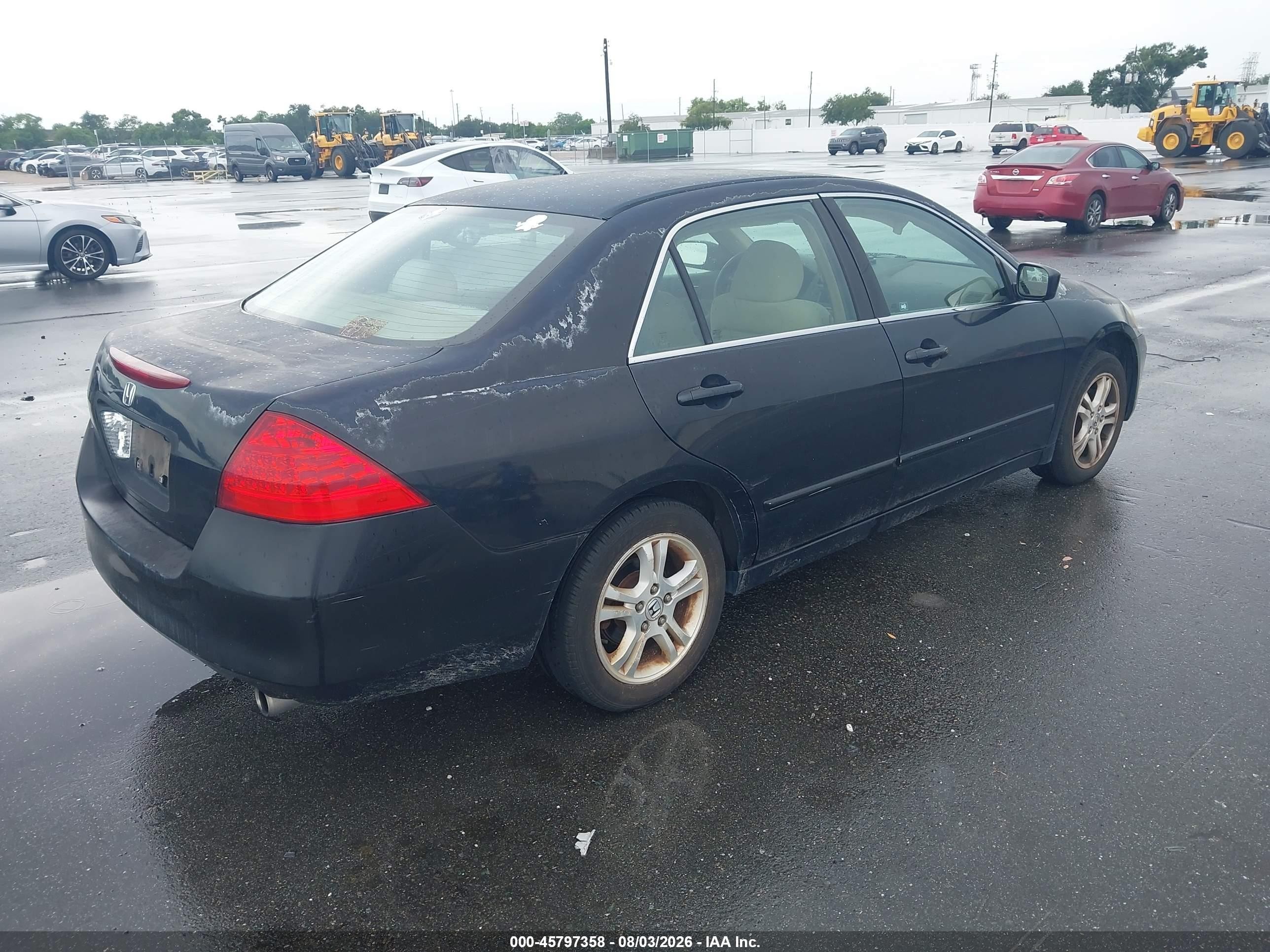 2006 Honda Accord 2.4 Se Navy vin: 1HGCM55346A174529