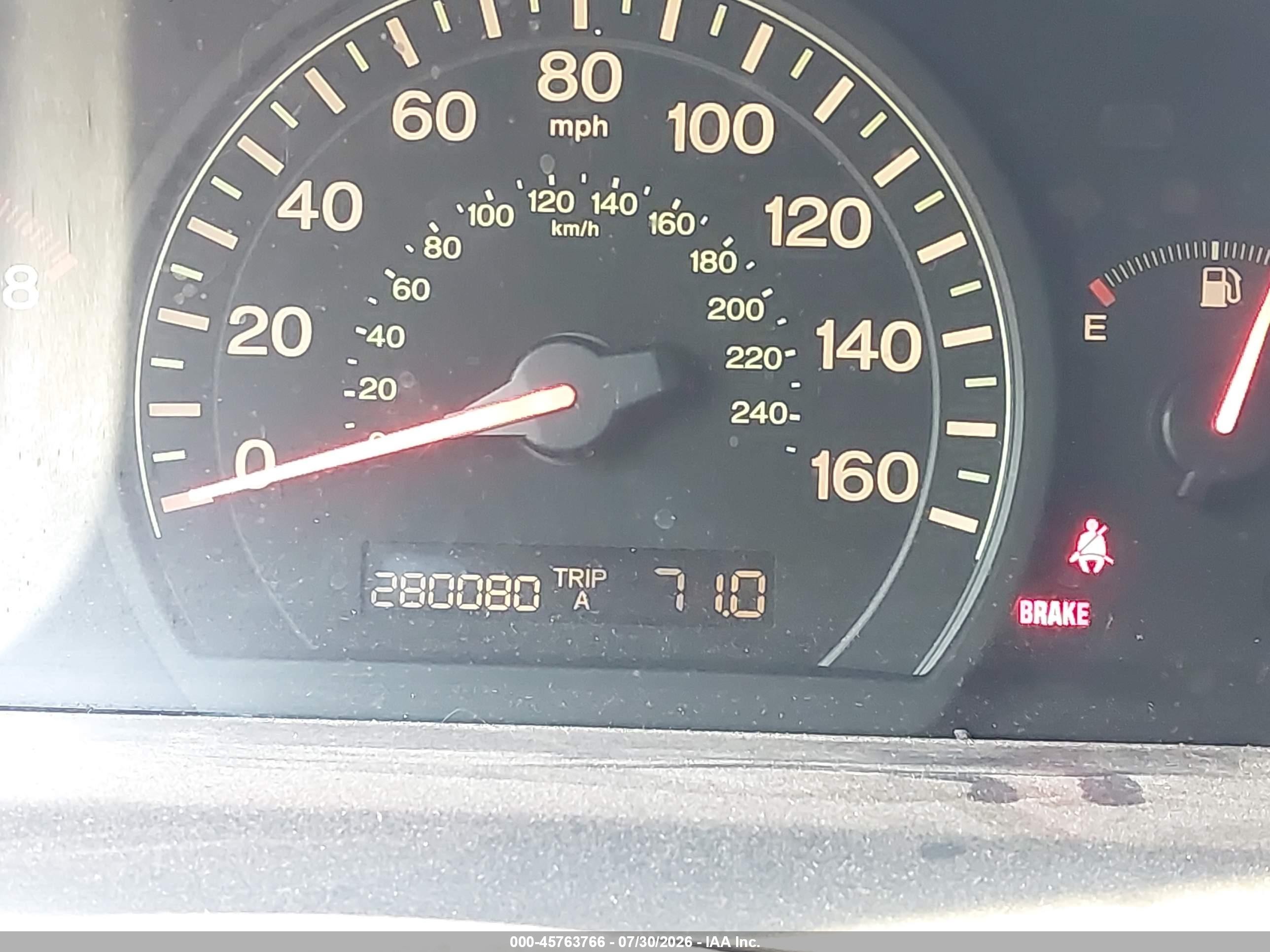 2003 Honda Accord 2.4 Lx Silver vin: 1HGCM55353A109233