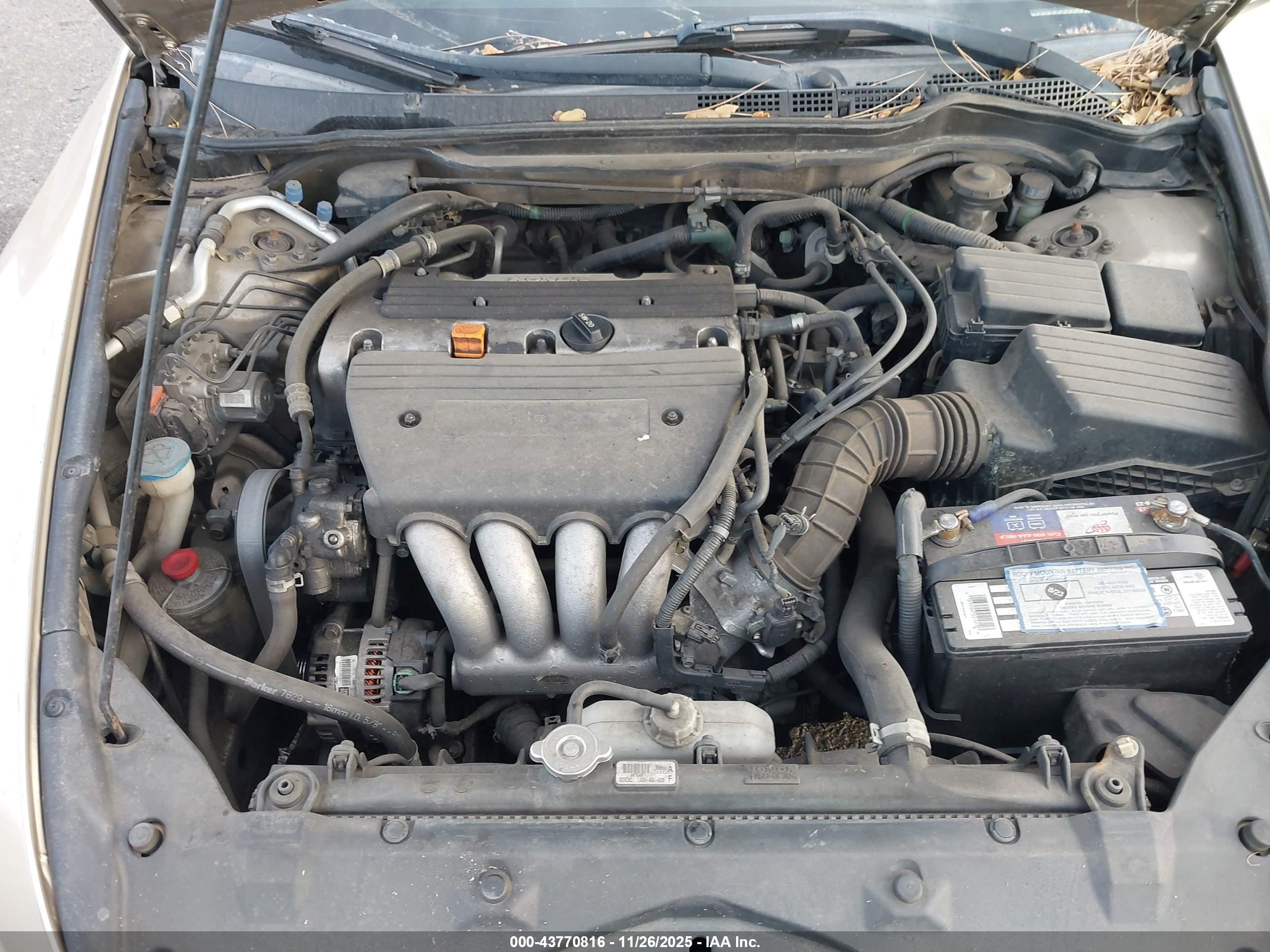 2003 Honda Accord 2.4 Lx Gold vin: 1HGCM55353A136741