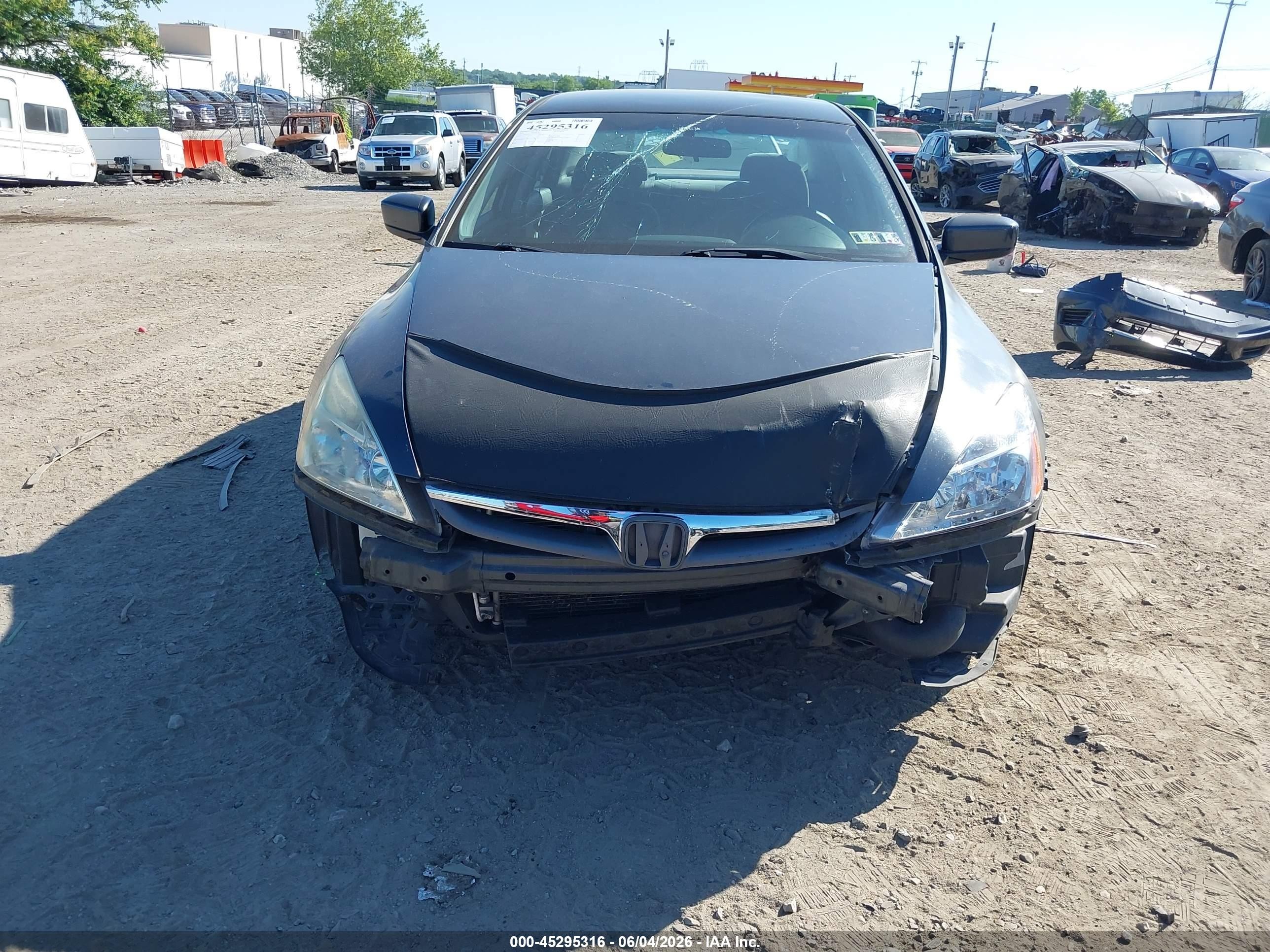 2006 Honda Accord 2.4 Se Dark Blue vin: 1HGCM55356A164754