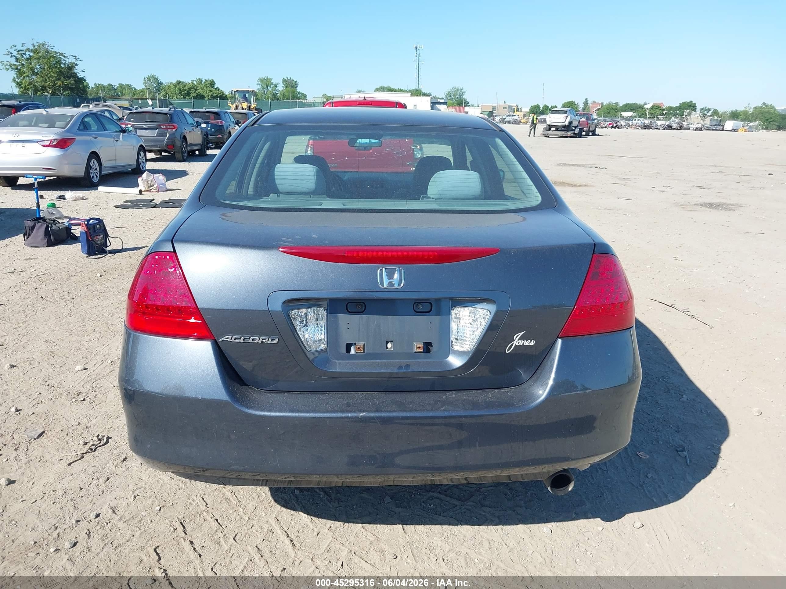 2006 Honda Accord 2.4 Se Dark Blue vin: 1HGCM55356A164754