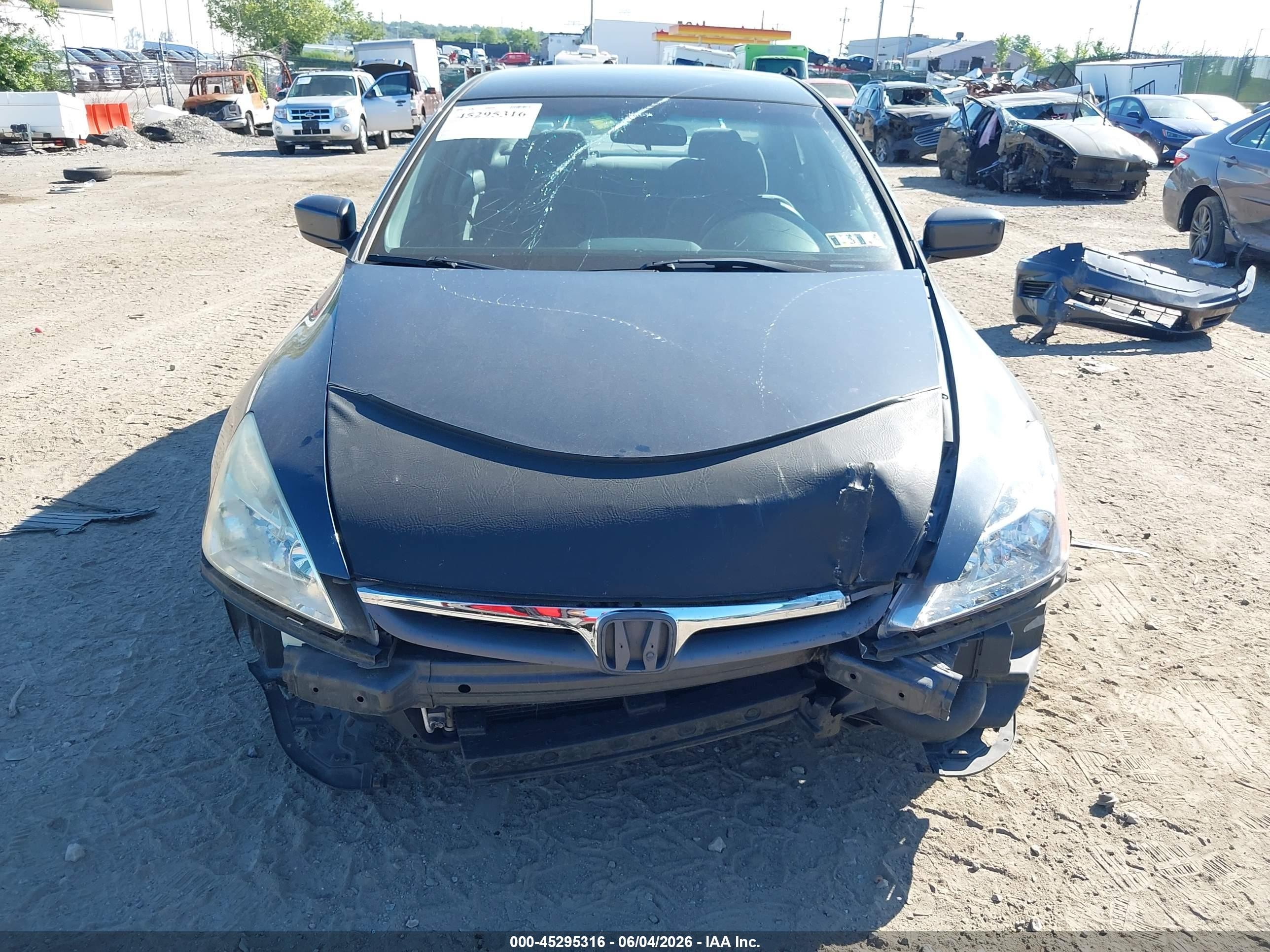 2006 Honda Accord 2.4 Se Dark Blue vin: 1HGCM55356A164754
