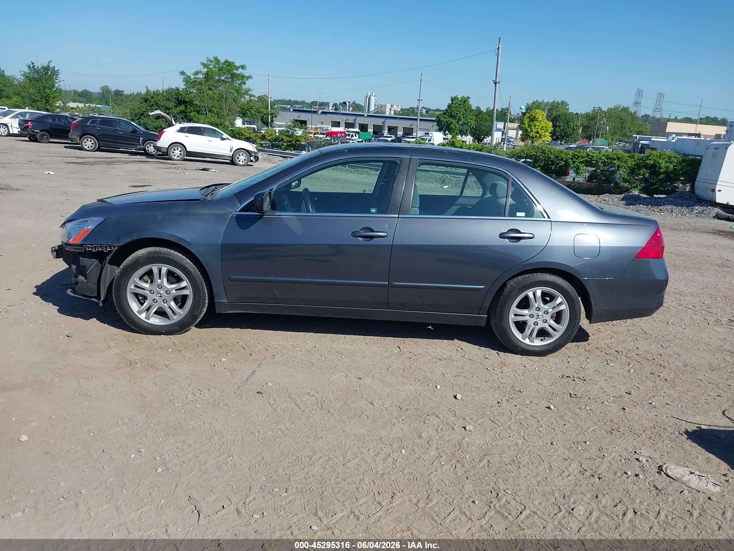 2006 Honda Accord 2.4 Se Dark Blue vin: 1HGCM55356A164754