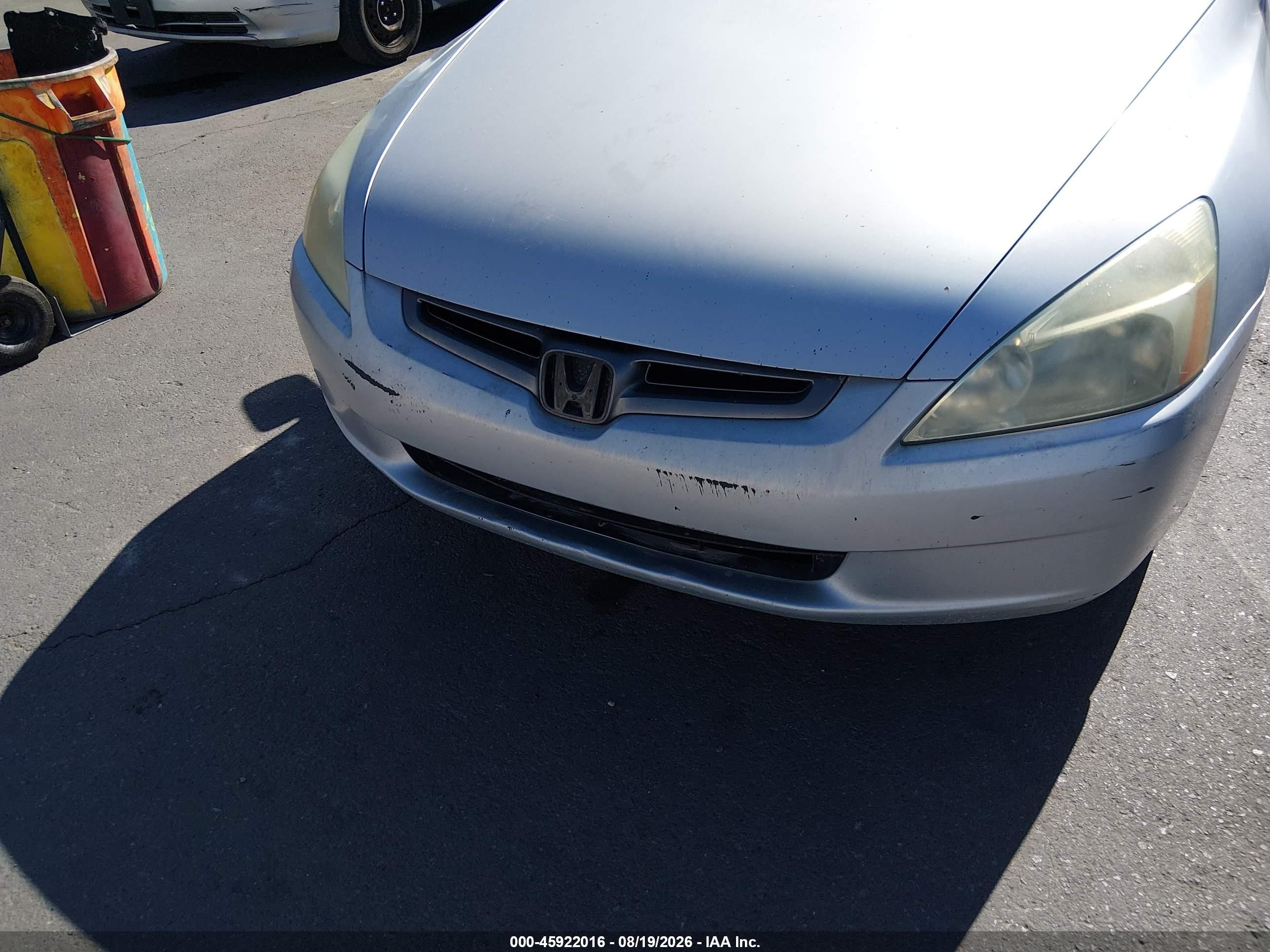 2004 Honda Accord 2.4 Lx Серебряный vin: 1HGCM55374A013492