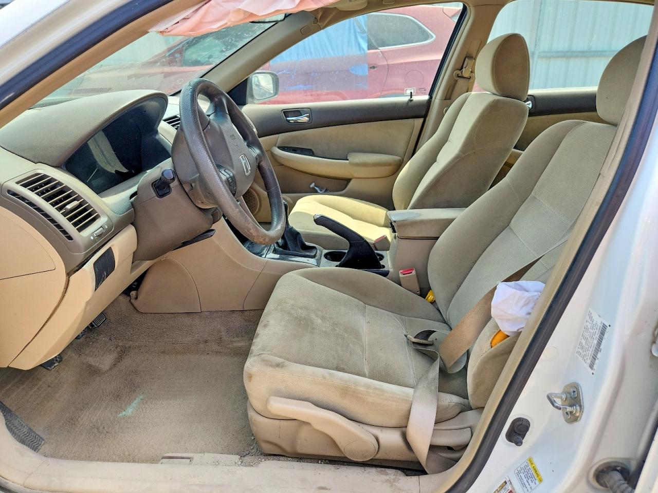 2006 Honda Accord Se Белый vin: 1HGCM55396A164627