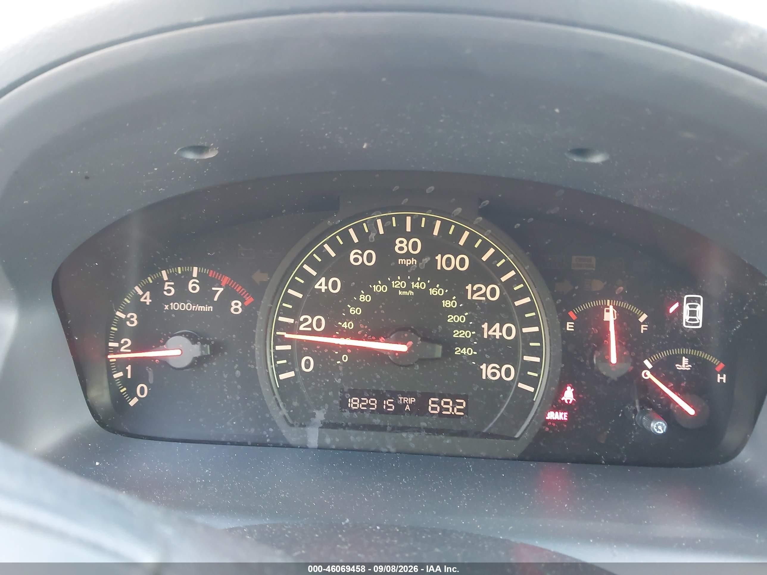 2004 Honda Accord 2.4 Lx Синий vin: 1HGCM553X4A101162