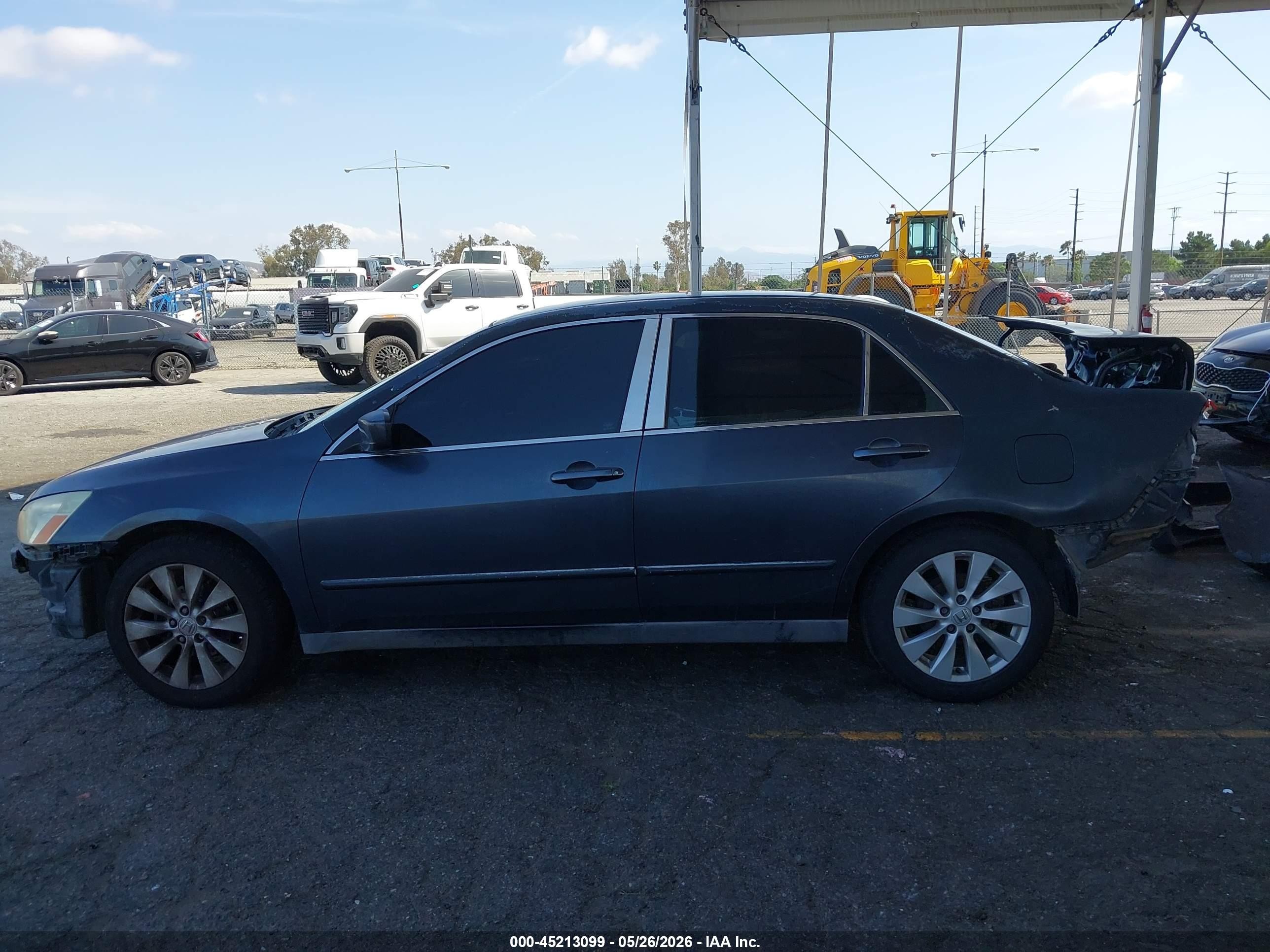 2007 Honda Accord 2.4 Lx Gray vin: 1HGCM55407A116881