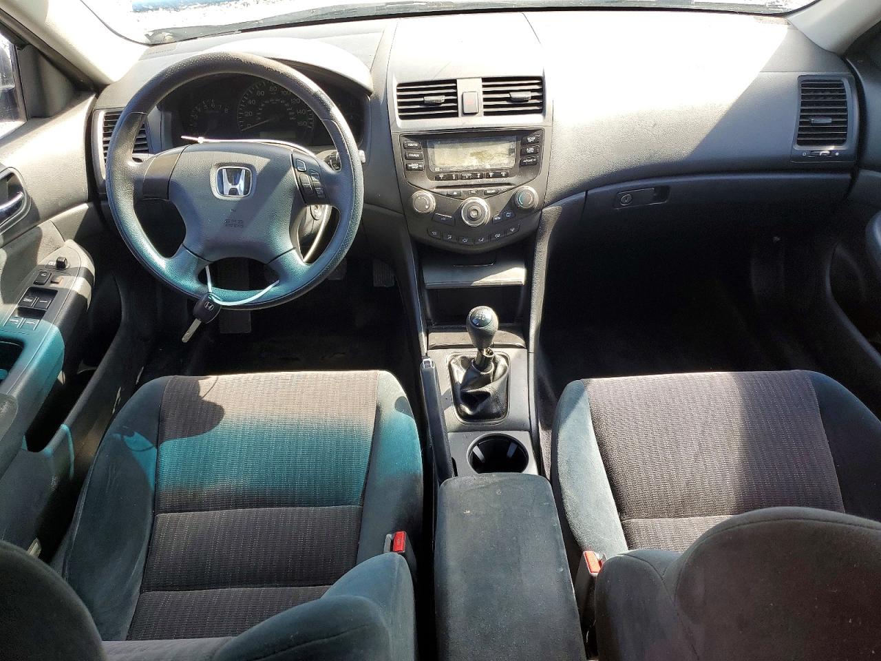 2003 Honda Accord Lx Silver vin: 1HGCM55433A048344
