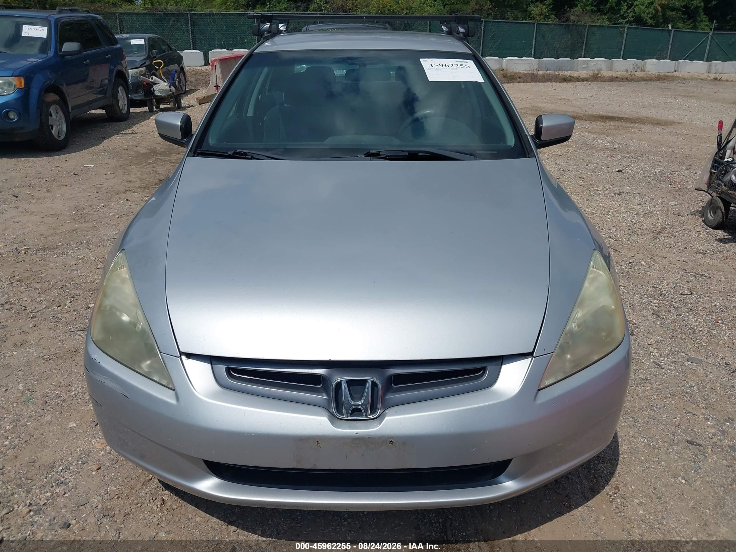 2005 Honda Accord 2.4 Lx Silver vin: 1HGCM55435A000331
