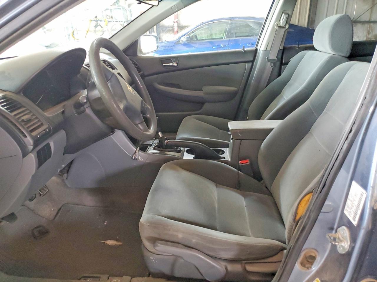 2007 Honda Accord Lx Blue vin: 1HGCM55447A008845