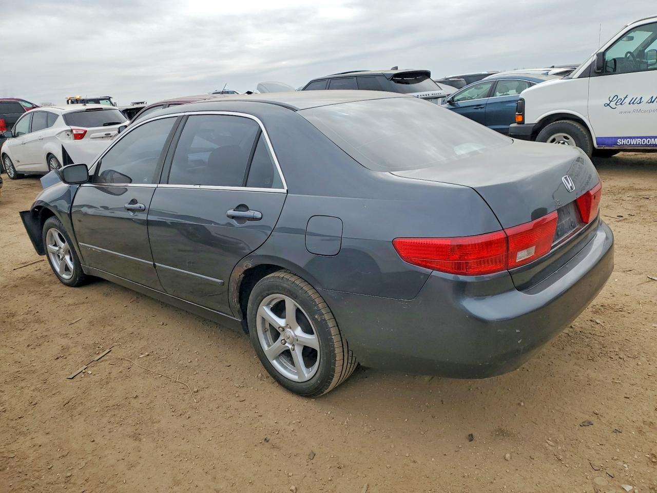2005 Honda Accord Lx Серый vin: 1HGCM55455A187782